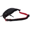 Christian Louboutin Paris to New York City Bum Bag 3195046 Black Red sold by Gaby's Bags