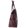 Michael Kors Gilly Large Drawstring Tote Oxblood Saffiano Leather sold by Gaby's Bags