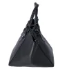 Christian Louboutin Small Cabachic Tote Calfskin Empire Spike Studded Black sold by Gaby's Bags