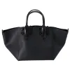 Christian Louboutin Small Cabachic Tote Calfskin Empire Spike Studded Black sold by Gaby's Bags