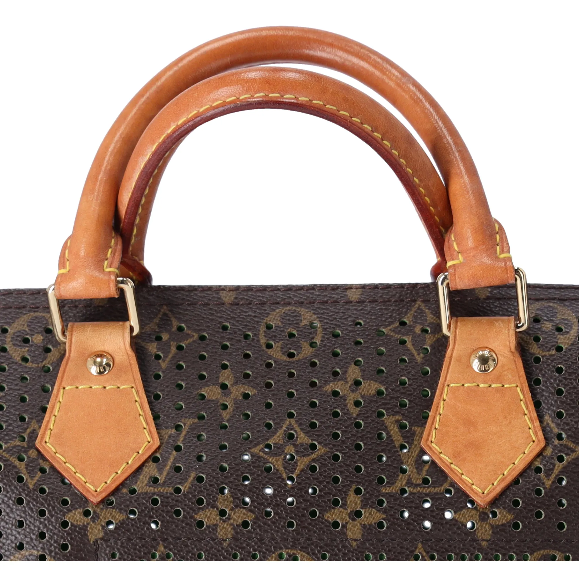 Louis Vuitton Speedy 30 Monogram Perforated Handbag M95181 Vert Green sold by Gaby's Bags product image thumbnail 2