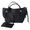 Louis Vuitton Hina PM Tote Bag M54350 Noir Mahina Leather sold by Gaby's Bags