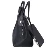 Louis Vuitton Hina PM Tote Bag M54350 Noir Mahina Leather sold by Gaby's Bags