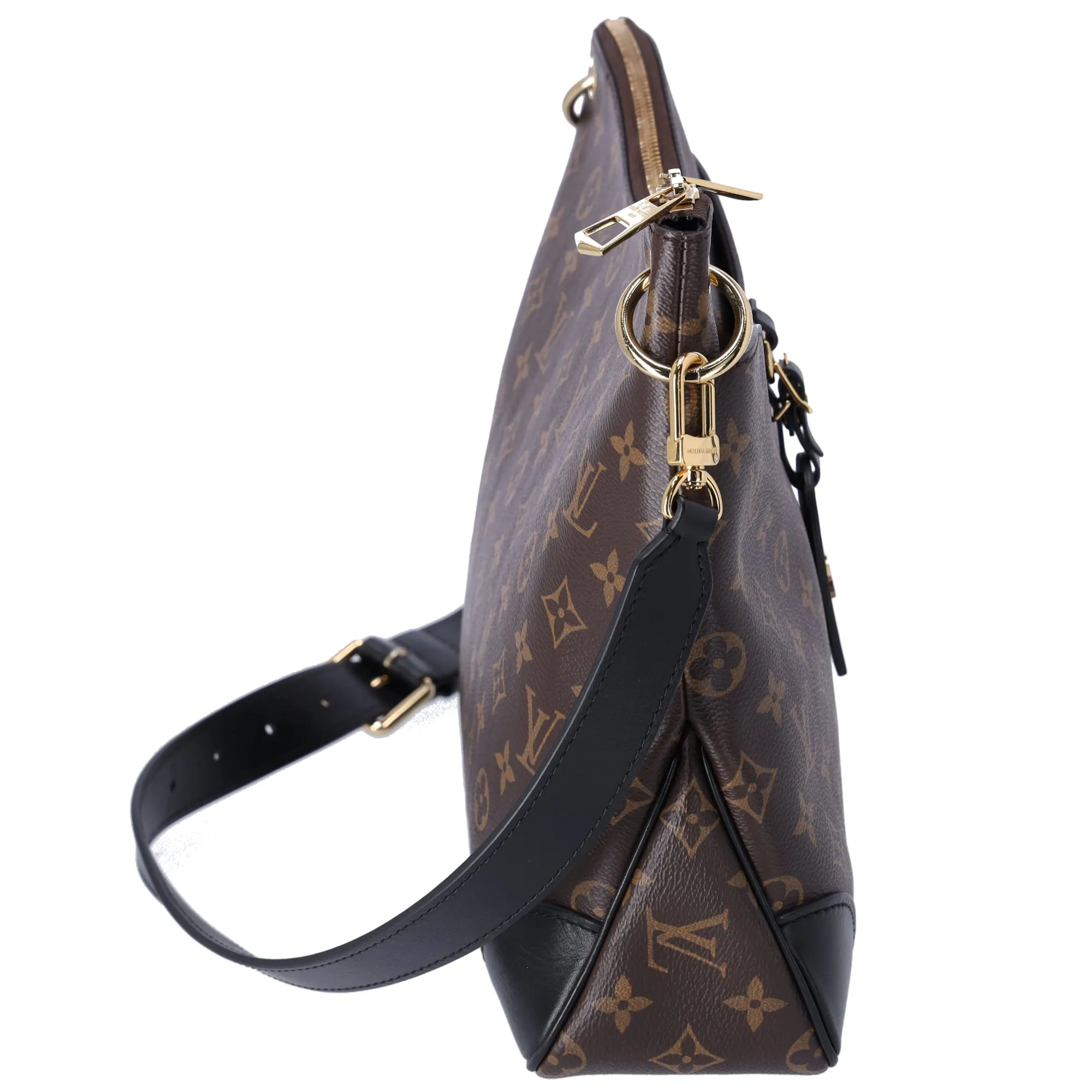 Louis Vuitton Monogram Odeon NM MM Messenger Bag Brown Noir Black sold by Gaby's Bags product image thumbnail 5