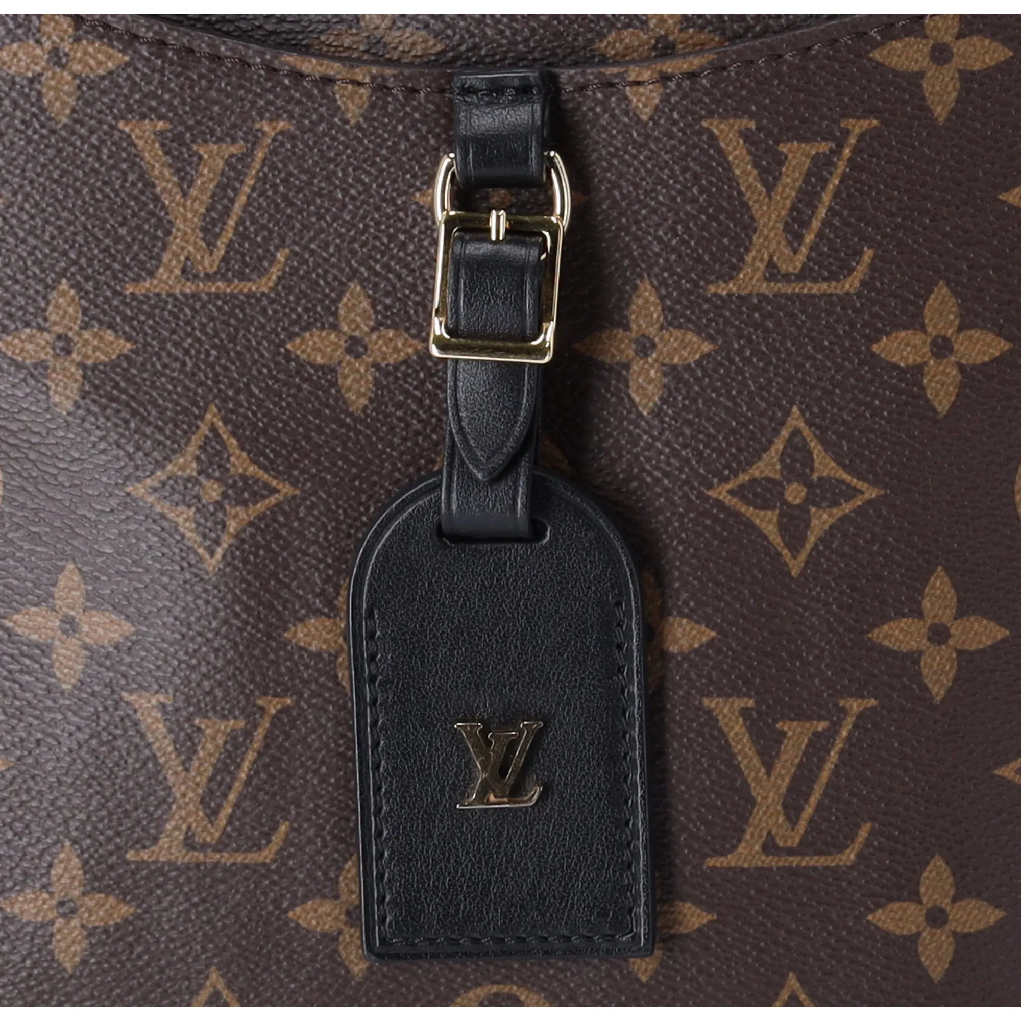 Louis Vuitton Monogram Odeon NM MM Messenger Bag Brown Noir Black sold by Gaby's Bags product image thumbnail 2