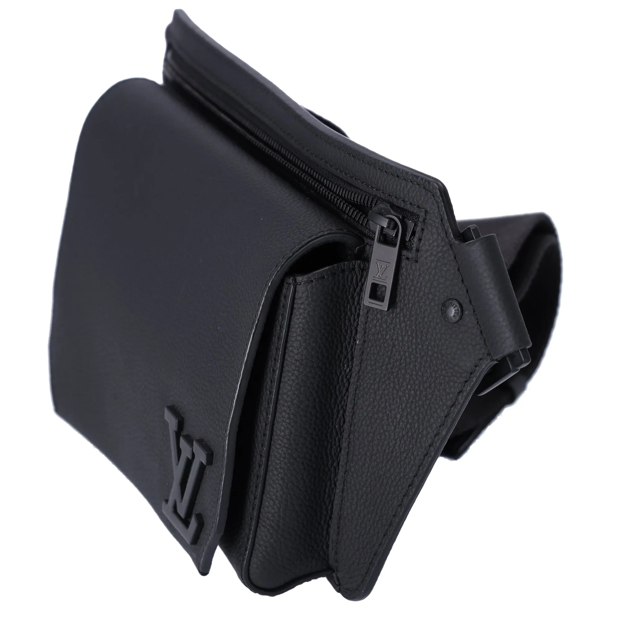 Louis Vuitton Bum Bag LV Aerogram M57081 Black Noir Grain Leather sold by Gaby's Bags product image thumbnail 2