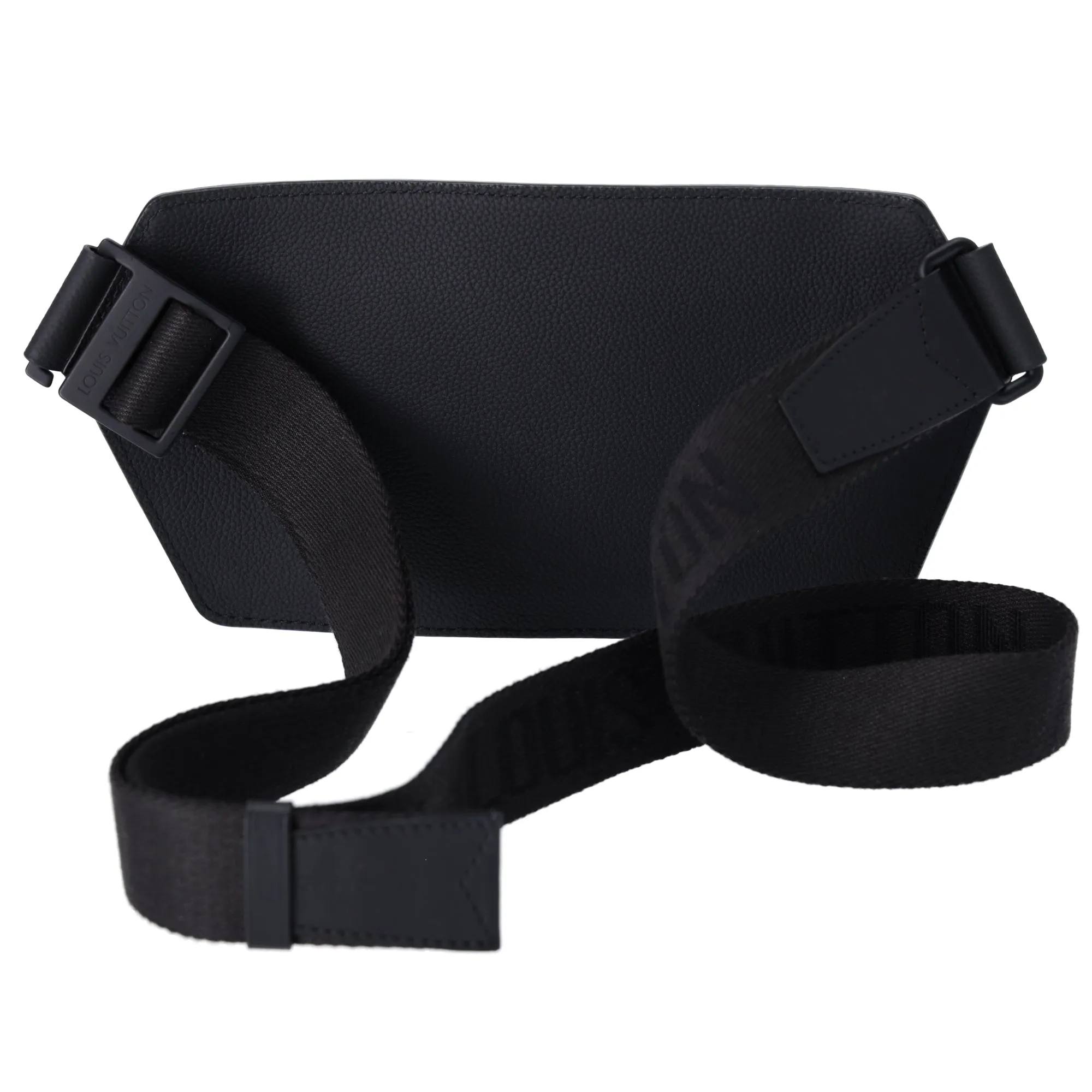 Louis Vuitton Bum Bag LV Aerogram M57081 Black Noir Grain Leather sold by Gaby's Bags product image thumbnail 3