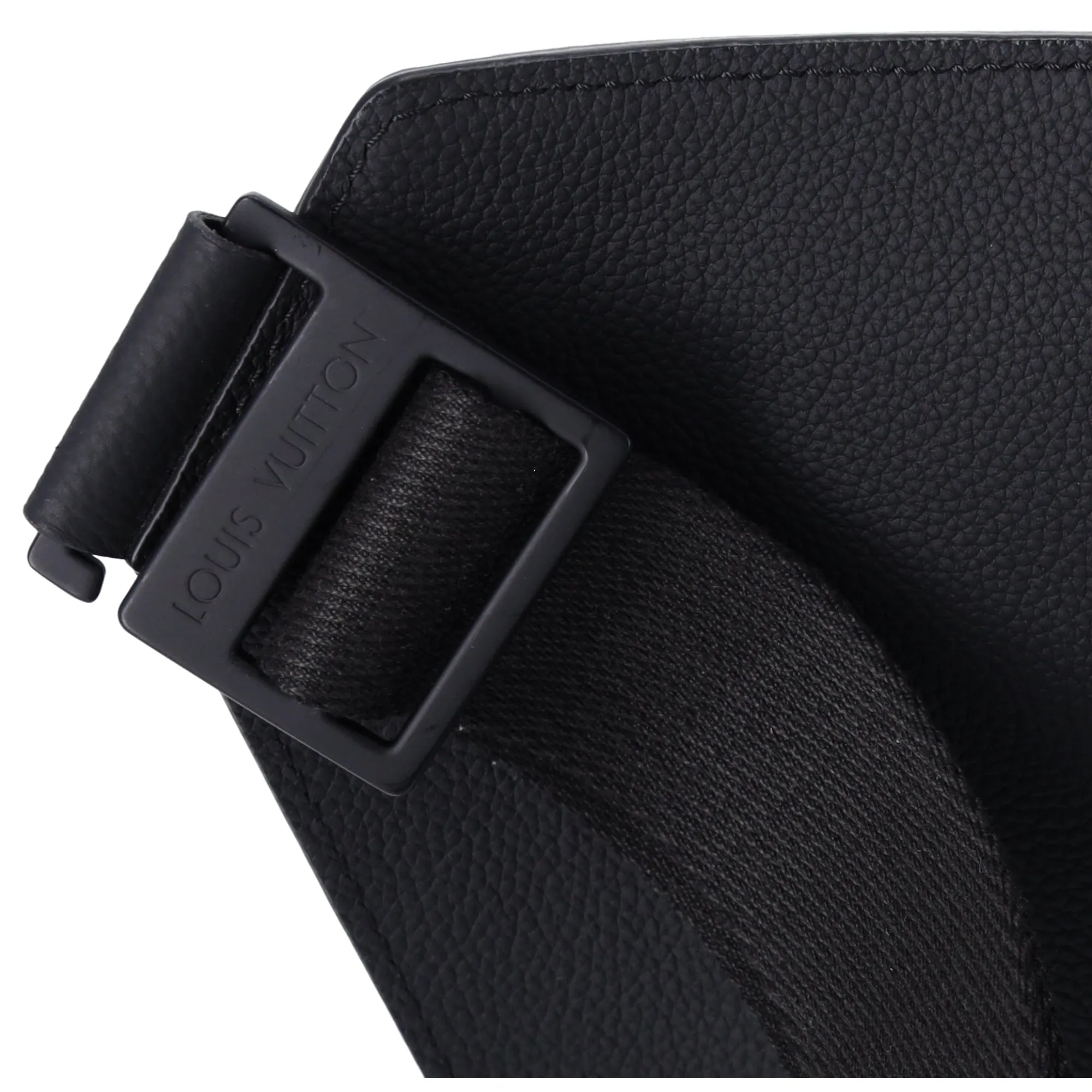 Louis Vuitton Bum Bag LV Aerogram M57081 Black Noir Grain Leather sold by Gaby's Bags product image thumbnail 4