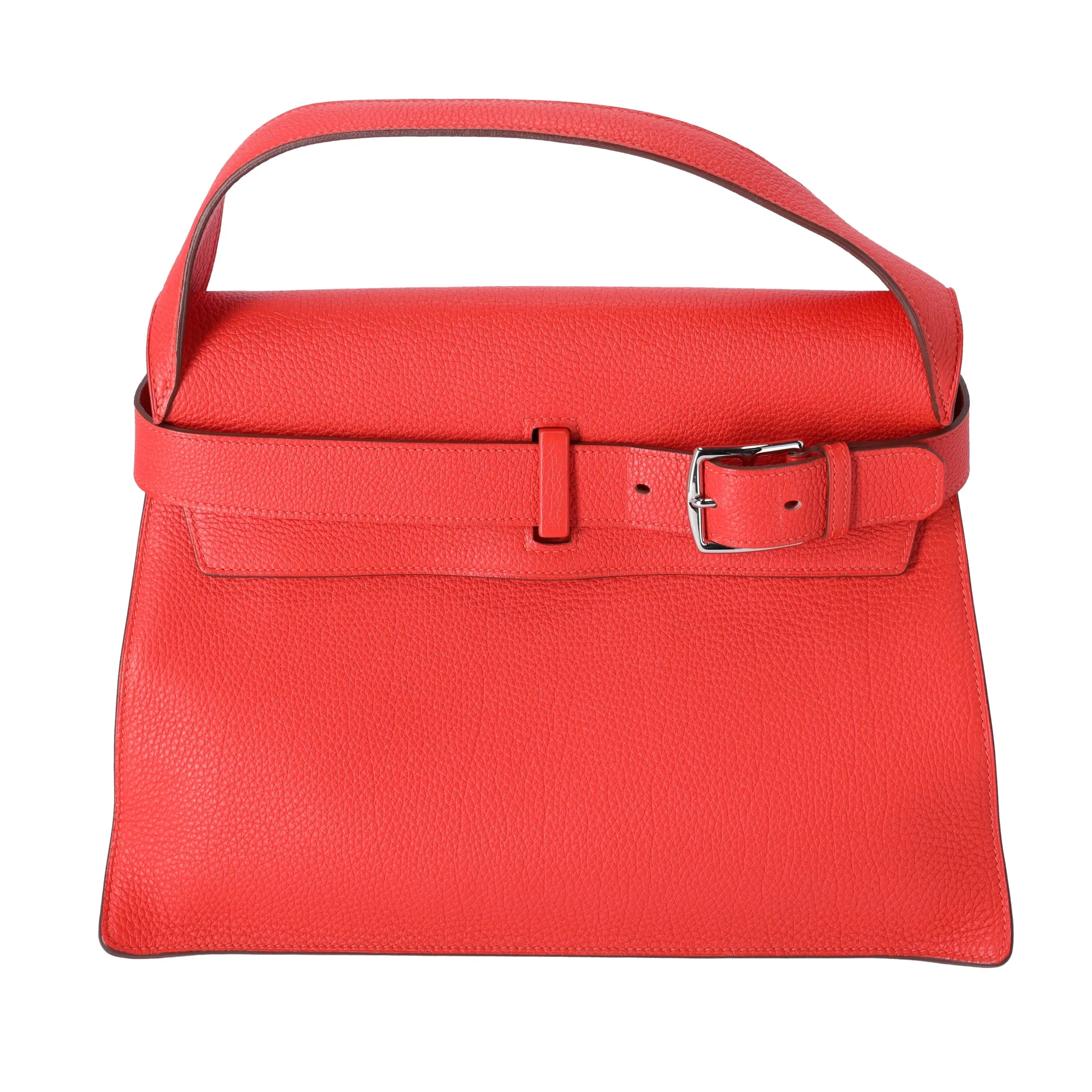 HERMES Etribelt Handbag Rose Jaipur Togo Leather sold by Gaby's Bags