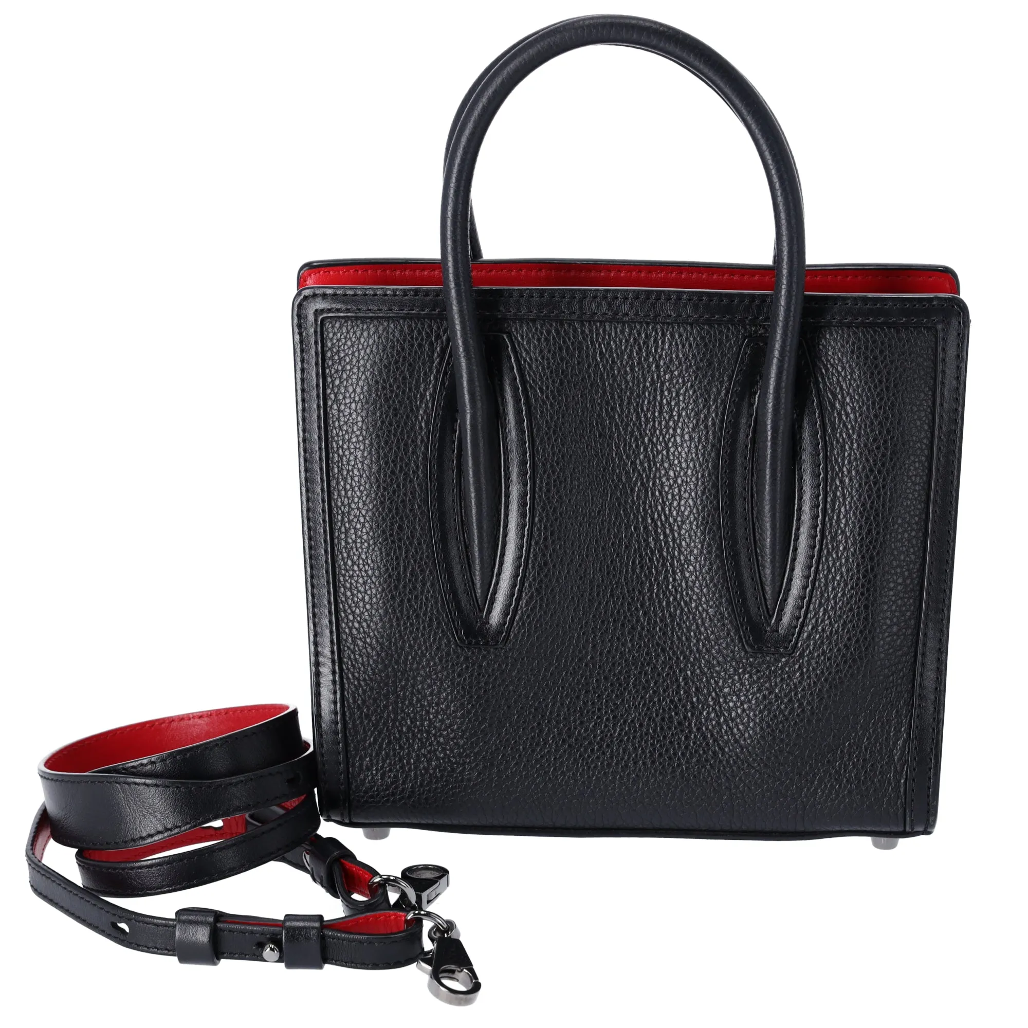 Christian Louboutin Paloma S Mini Handbag Black Red Leather sold by Gaby's Bags product image thumbnail 4