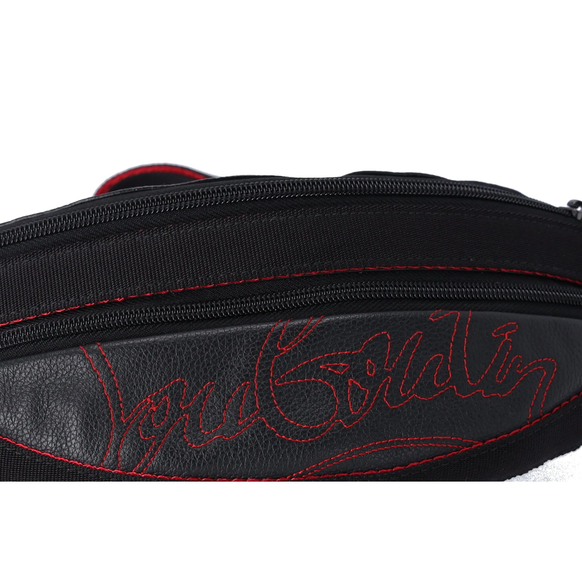 Christian Louboutin Paris to New York City Bum Bag 3195045 Black Red sold by Gaby's Bags product image thumbnail 2