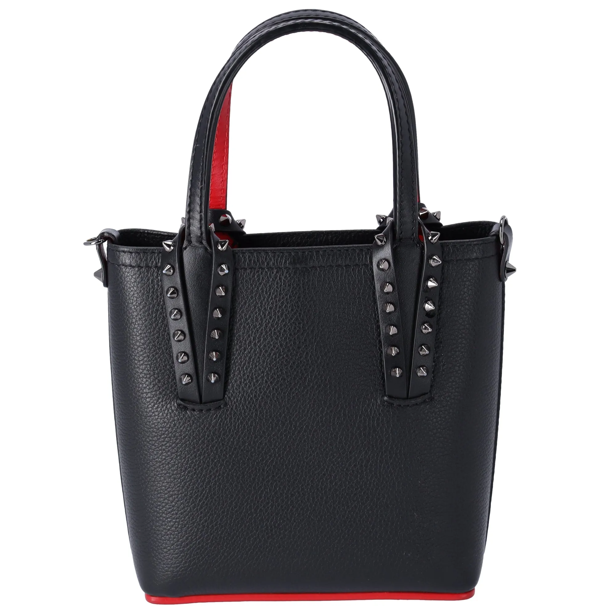 Christian Louboutin Cabata NS Mini Tote Crossbody Bag Black Leather sold by Gaby's Bags product image thumbnail 4