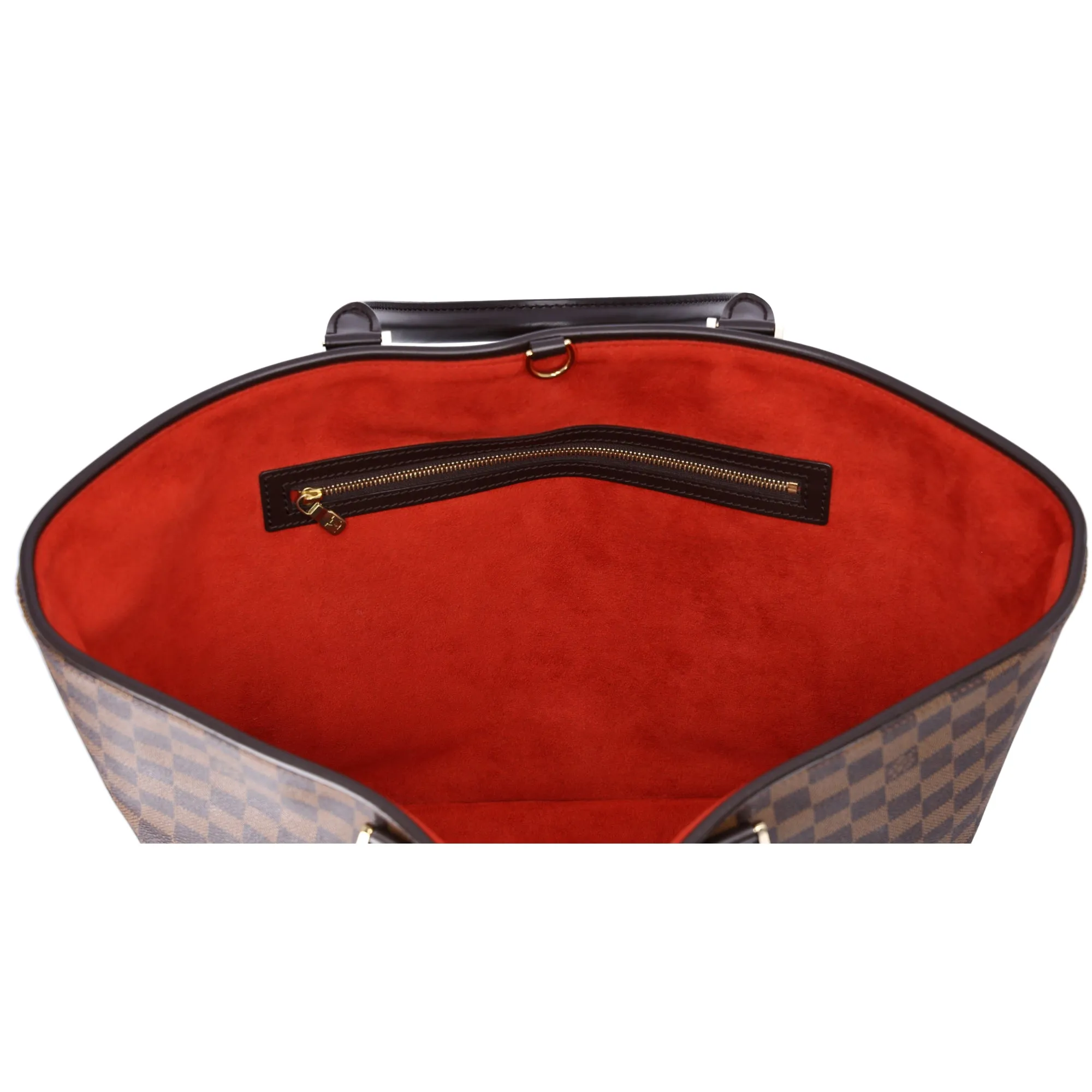 Louis Vuitton Manosque GM Damier Ebene Tote Bag N51120 + Pouch sold by Gaby's Bags product image thumbnail 2