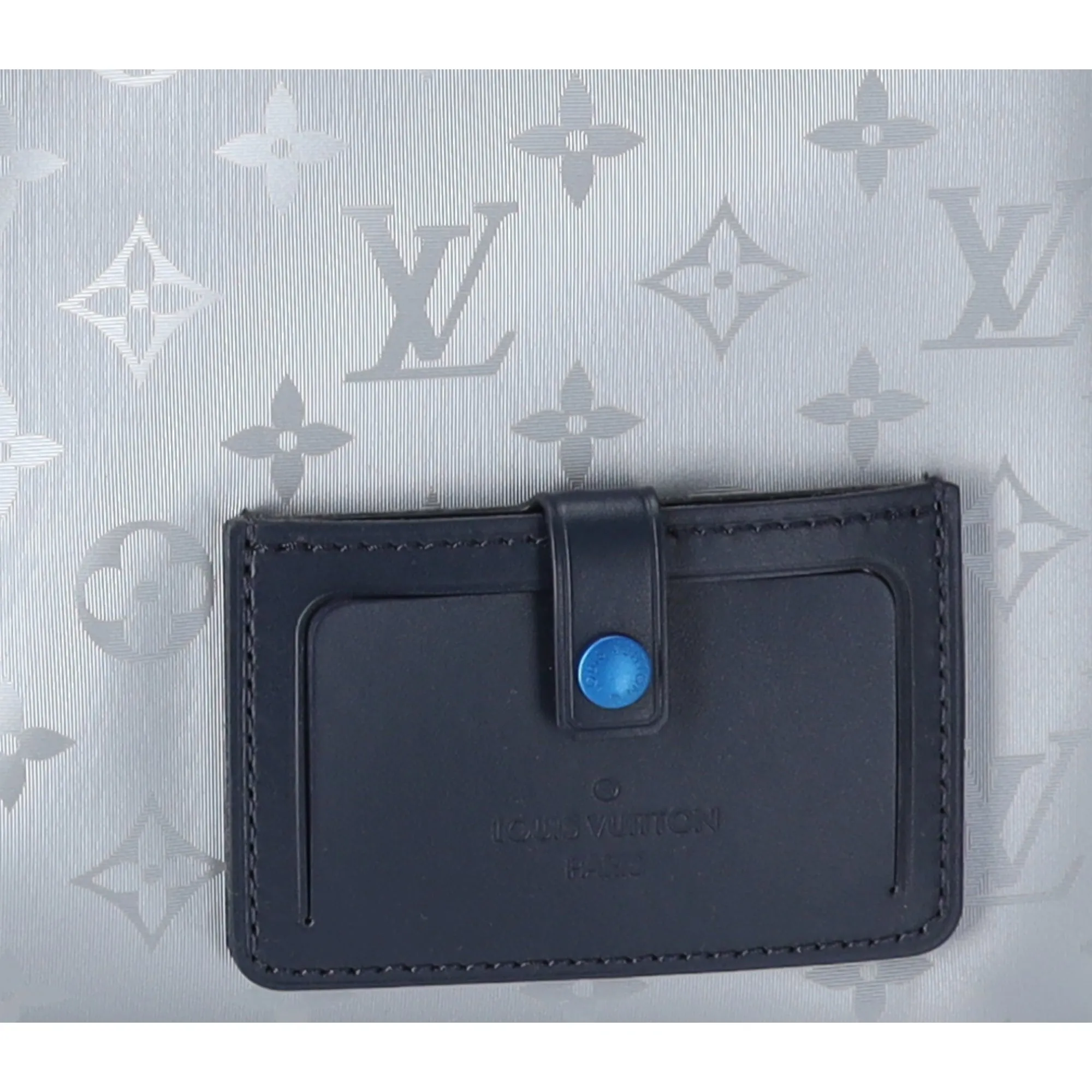 Louis Vuitton Keepall Bandouliere 50 Monogram Satellite Boston Bag Silver sold by Gaby's Bags product image thumbnail 2