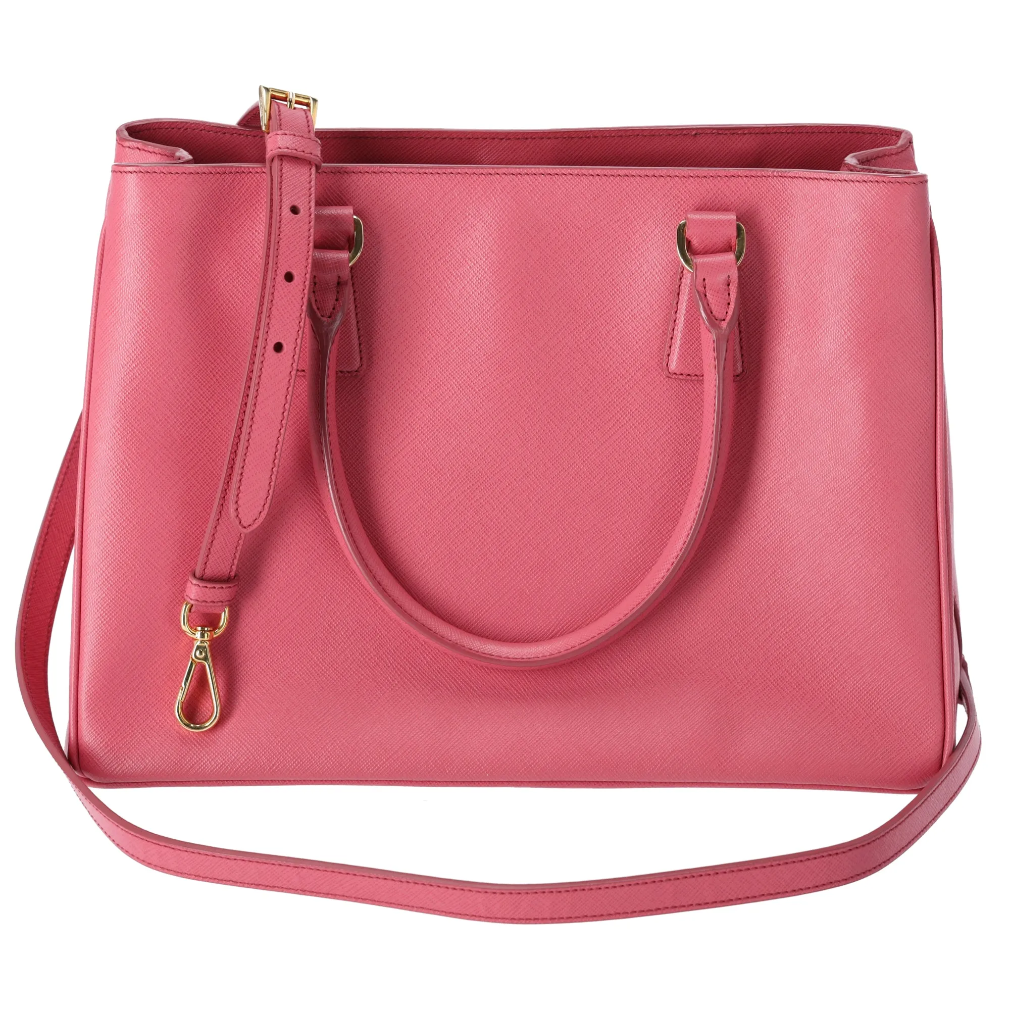 PRADA Galleria Tote Bag BN1874 Pink Saffiano Lux Leather sold by Gaby's Bags product image thumbnail 4