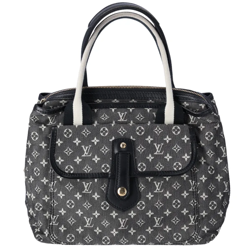 Louis Vuitton Sac Mary Kate Monogram Mini Handbag M92508 Blue Black sold by Gaby's Bags