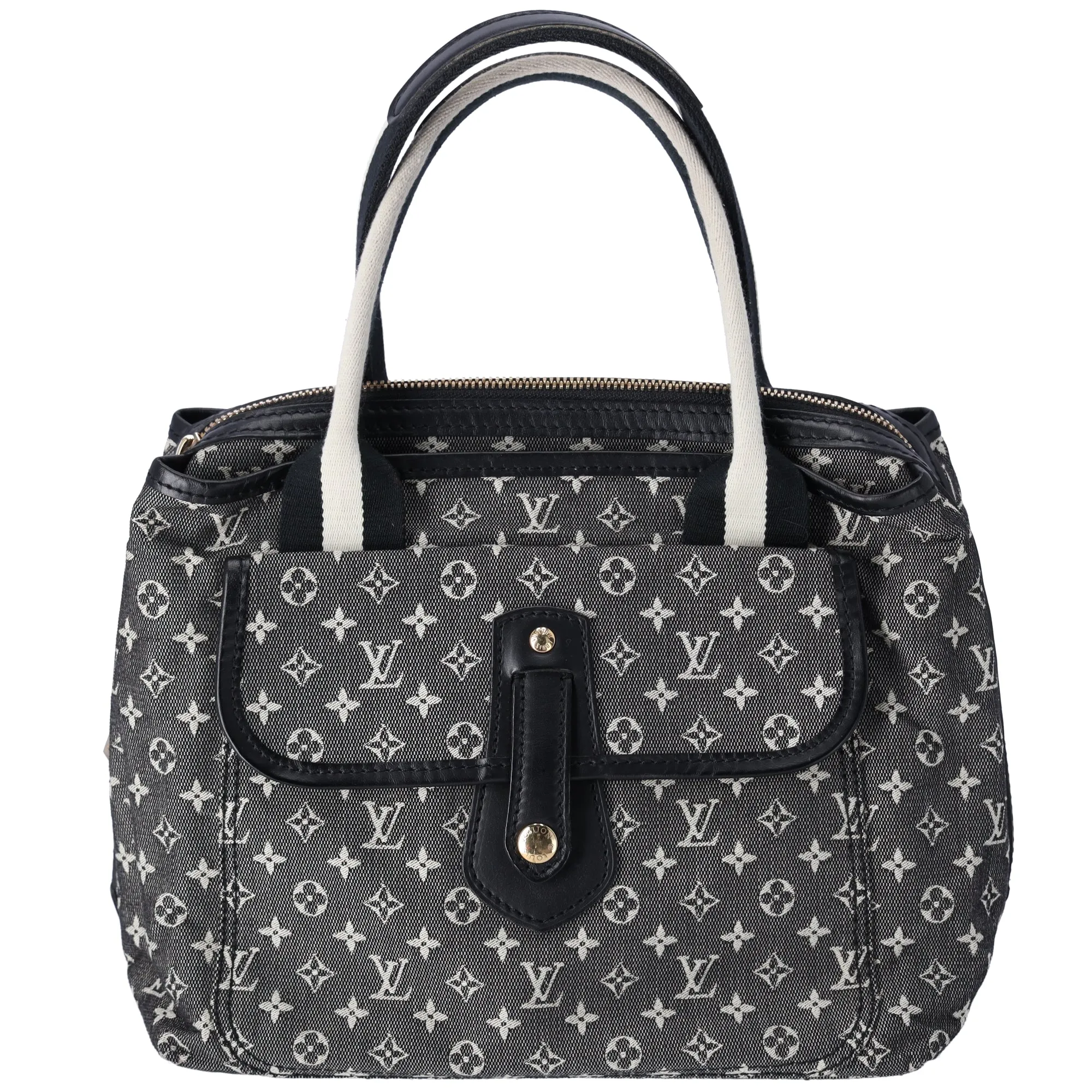 Louis Vuitton Sac Mary Kate Monogram Mini Handbag M92508 Blue Black sold by Gaby's Bags