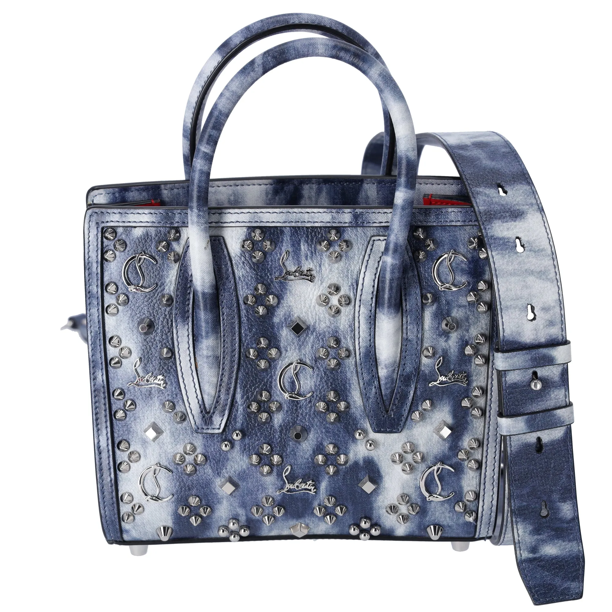 Christian Louboutin Paloma S Mini Handbag 1215170 Leather Tie Dye Leather sold by Gaby's Bags