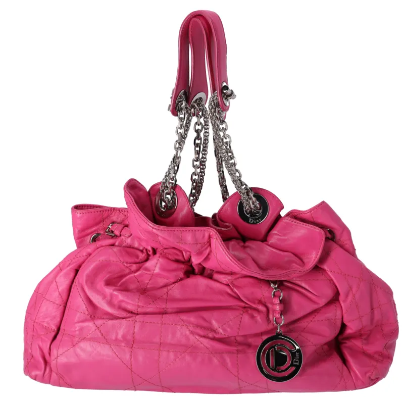 Christian Dior Le Trente Shoulder Bag Pink Quilted Leather sold by Gaby's Bags