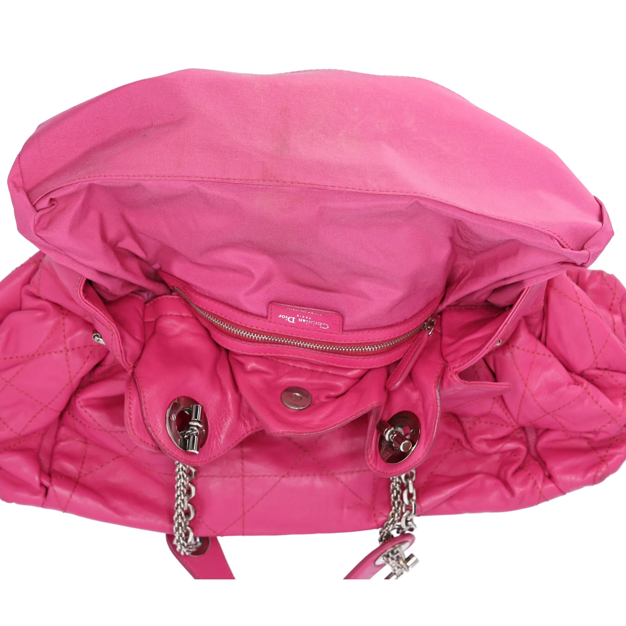 Christian Dior Le Trente Shoulder Bag Pink Quilted Leather sold by Gaby's Bags product image thumbnail 3