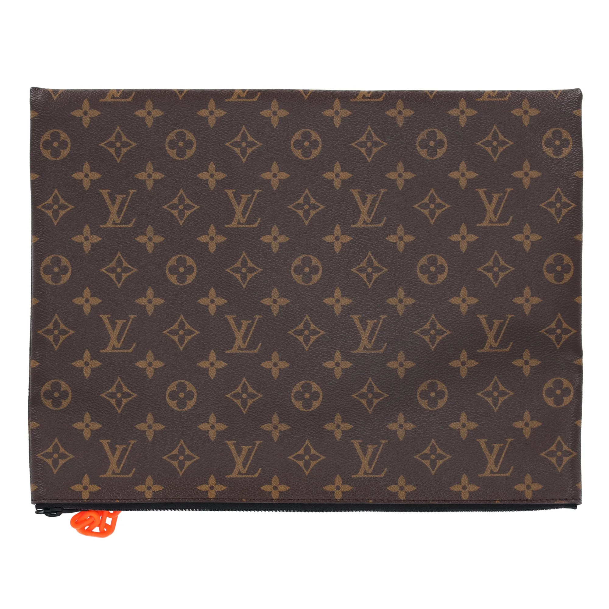 Louis Vuitton Solar Ray A4 Pouch Hand Clutch Brown Monogram sold by Gaby's Bags product image thumbnail 4