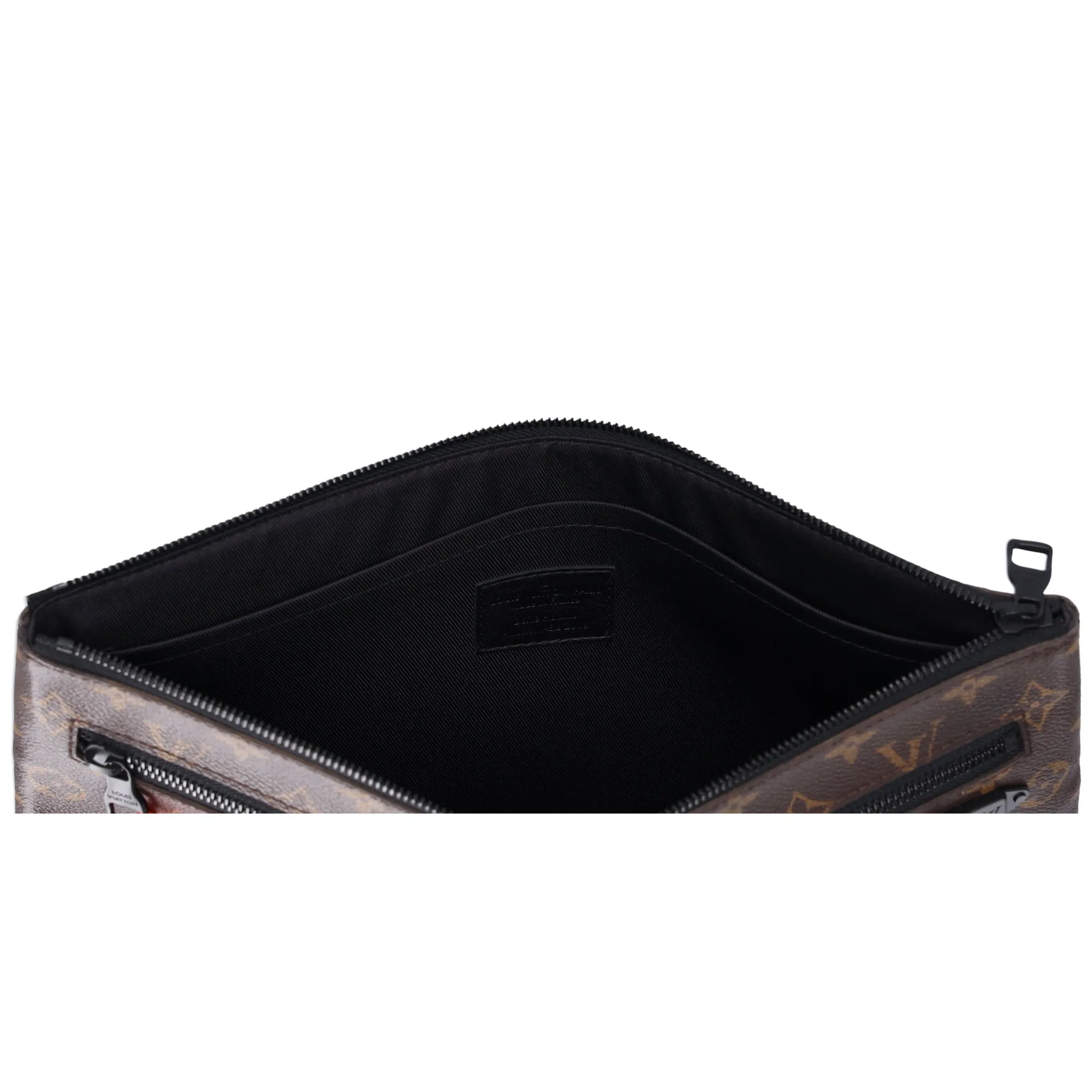 Louis Vuitton Solar Ray A4 Pouch Hand Clutch Brown Monogram sold by Gaby's Bags product image thumbnail 5