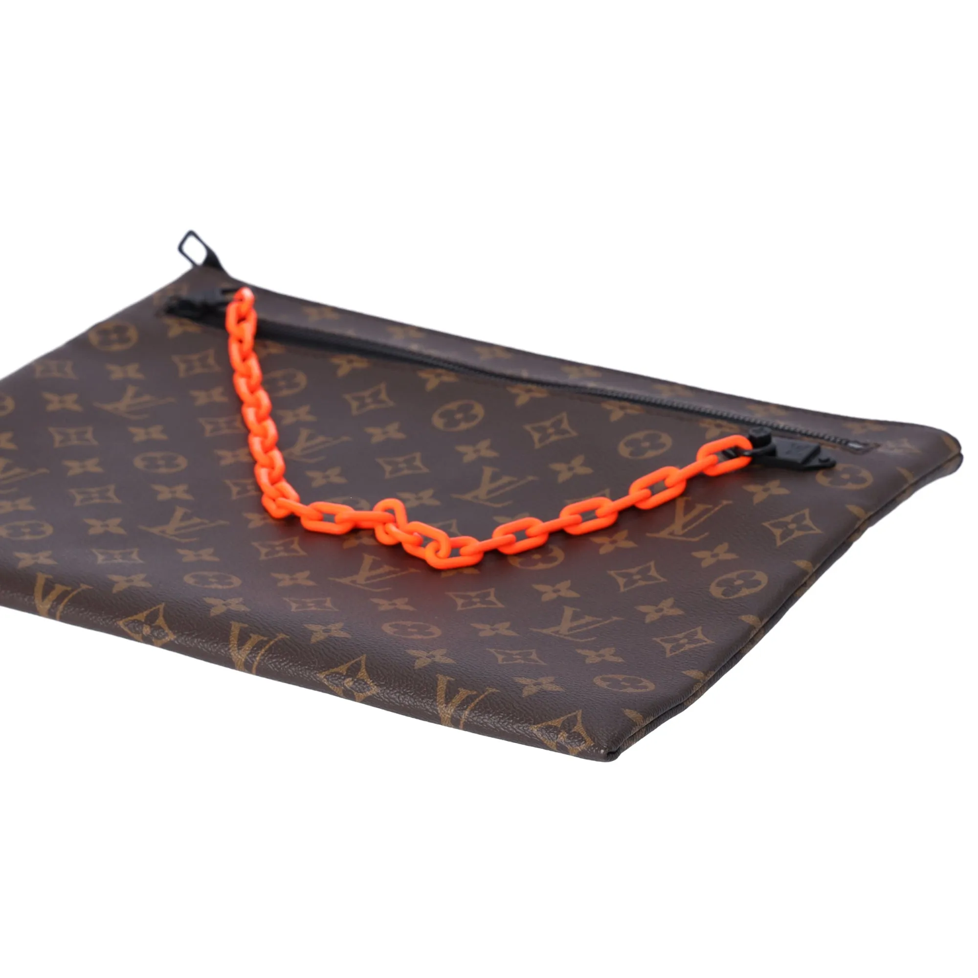 Louis Vuitton Solar Ray A4 Pouch Hand Clutch Brown Monogram sold by Gaby's Bags product image thumbnail 2