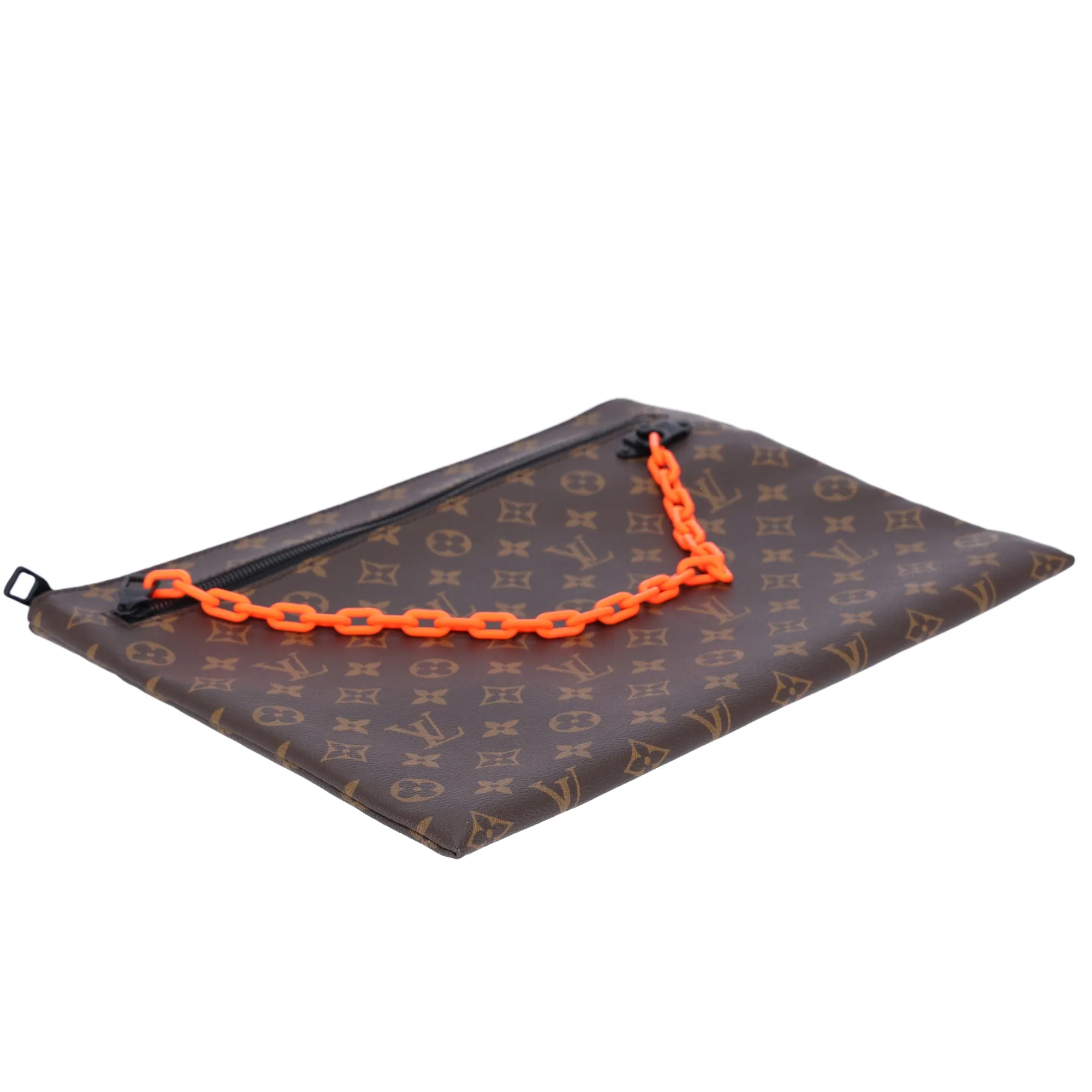 Louis Vuitton Solar Ray A4 Pouch Hand Clutch Brown Monogram sold by Gaby's Bags product image thumbnail 3