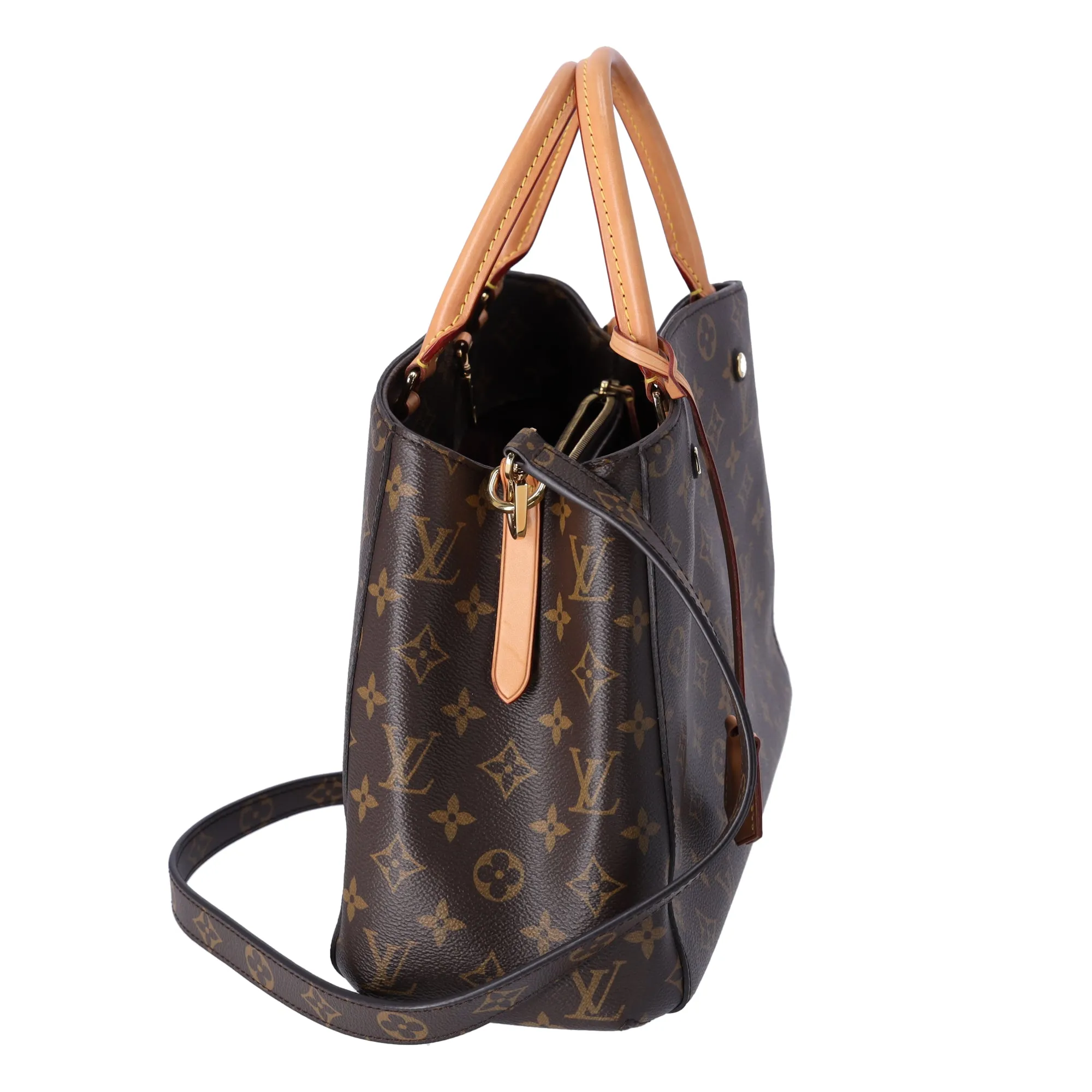 Louis Vuitton Montaigne MM Monogram Handbag M41056 Brown sold by Gaby's Bags product image thumbnail 4