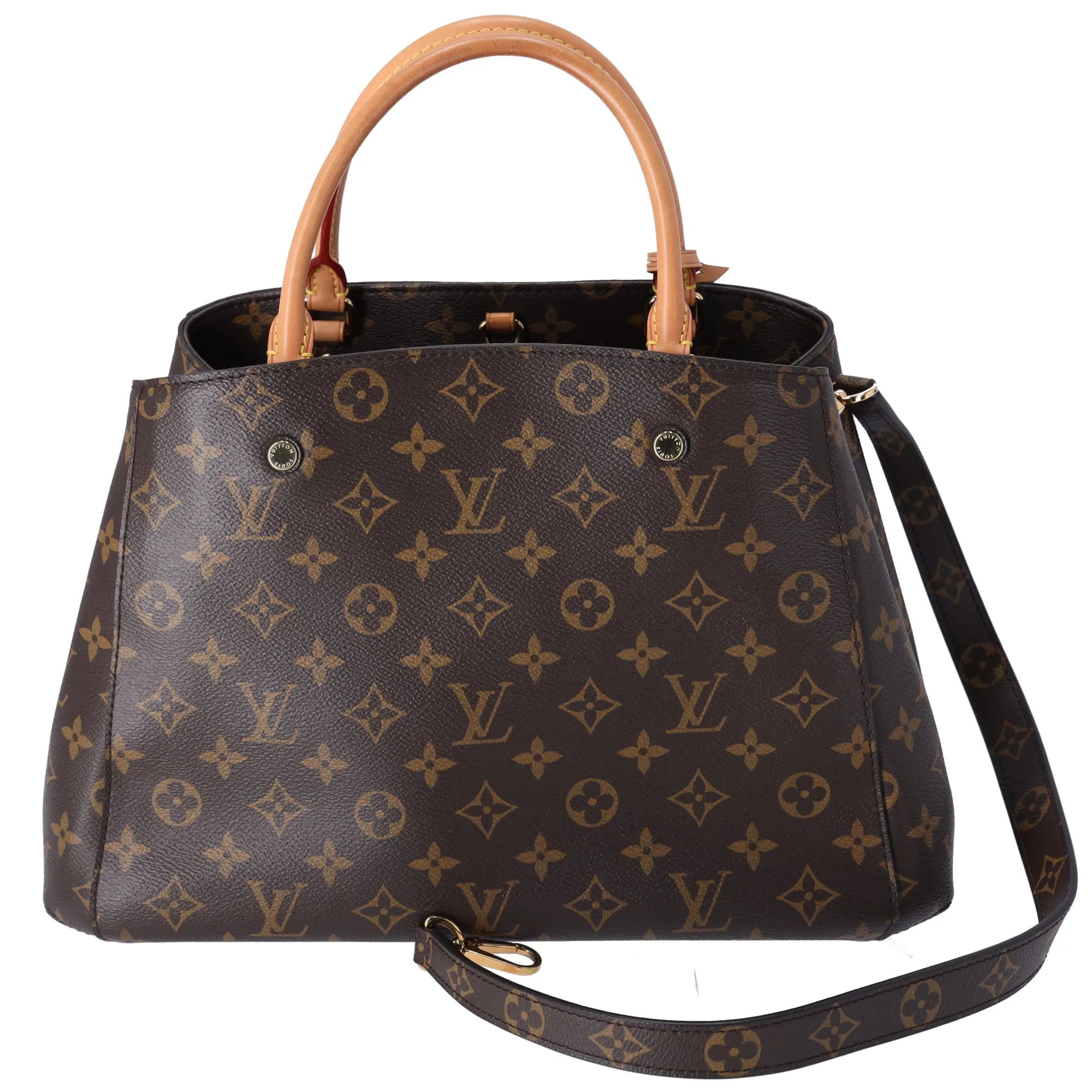 Louis Vuitton Montaigne MM Monogram Handbag M41056 Brown sold by Gaby's Bags product image thumbnail 5