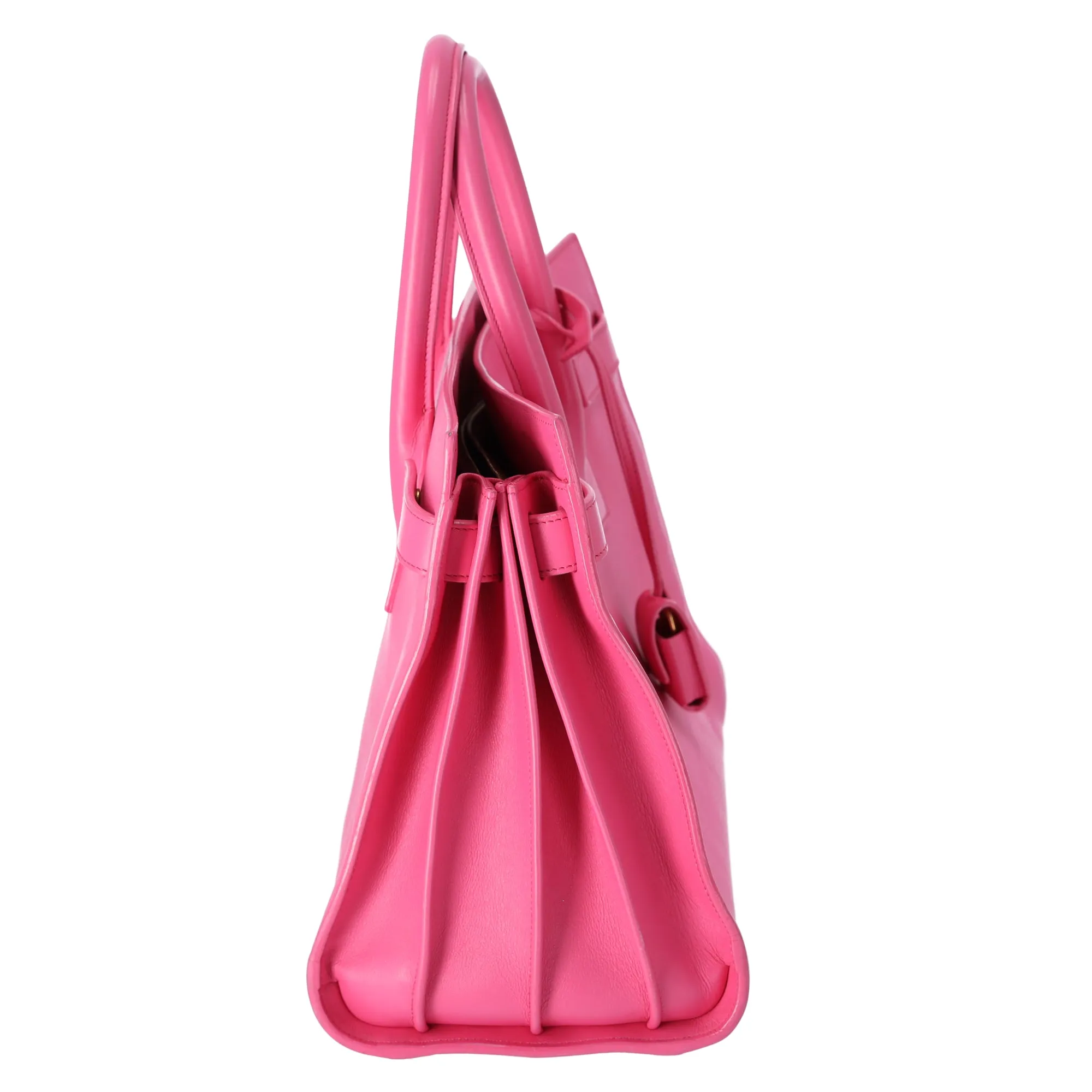 Saint Laurent Paris Sac de Jour Small Tote Bag 324823 Pink Leather sold by Gaby's Bags product image thumbnail 5