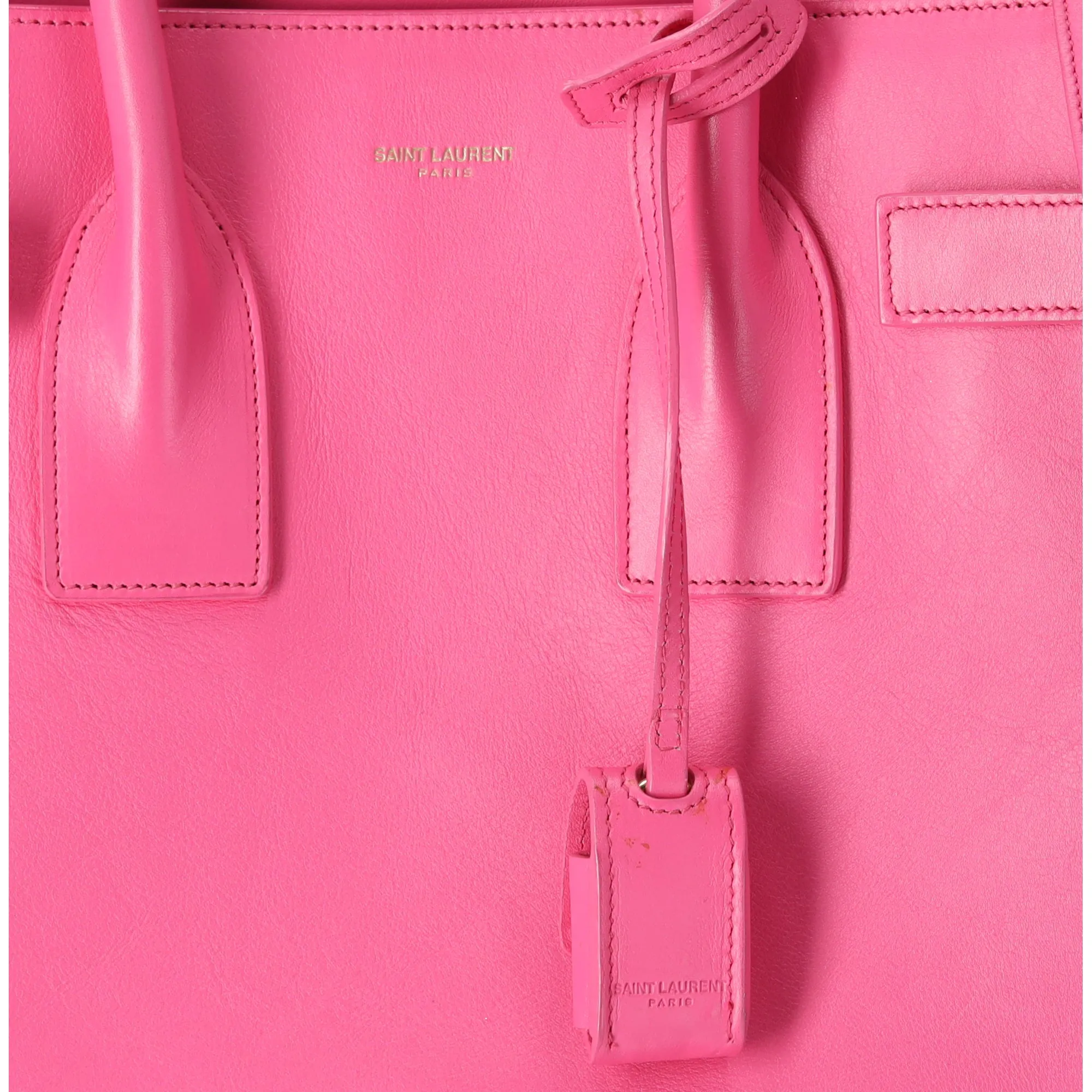 Saint Laurent Paris Sac de Jour Small Tote Bag 324823 Pink Leather sold by Gaby's Bags product image thumbnail 2