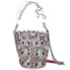 Christian Louboutin Marie Jane Crystal-Beaded PVC Bucket Bag Limited Edition sold by Gaby's Bags