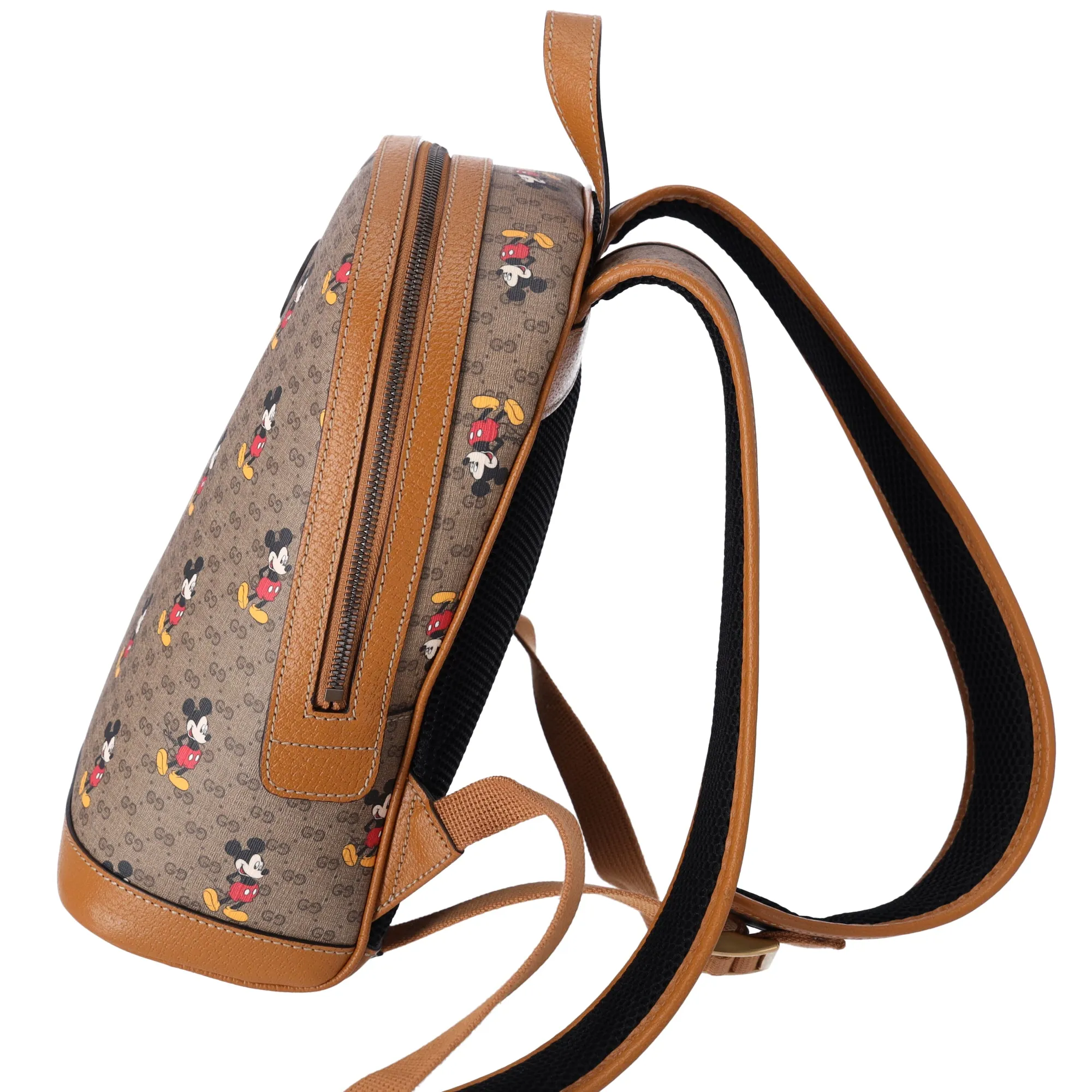 GUCCI Disney Small Backpack 552884 Beige Dark Brown Multi CG Supreme sold by Gaby's Bags product image thumbnail 5