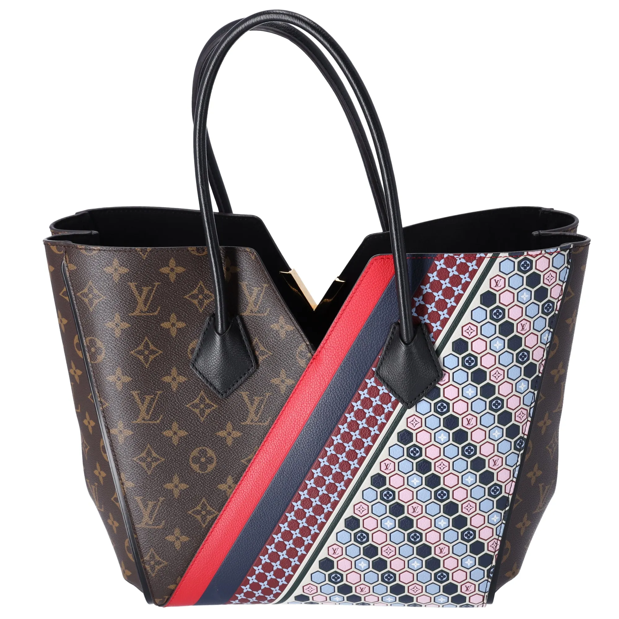 Louis Vuitton Kimono MM Tote Limited Edition Monogram Multicolor Graphic Pattern sold by Gaby's Bags product image thumbnail 4