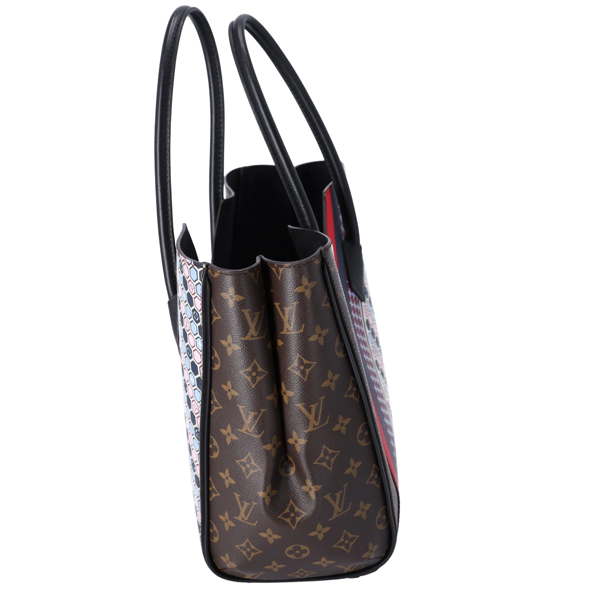 Louis Vuitton Kimono MM Tote Limited Edition Monogram Multicolor Graphic Pattern sold by Gaby's Bags product image thumbnail 5