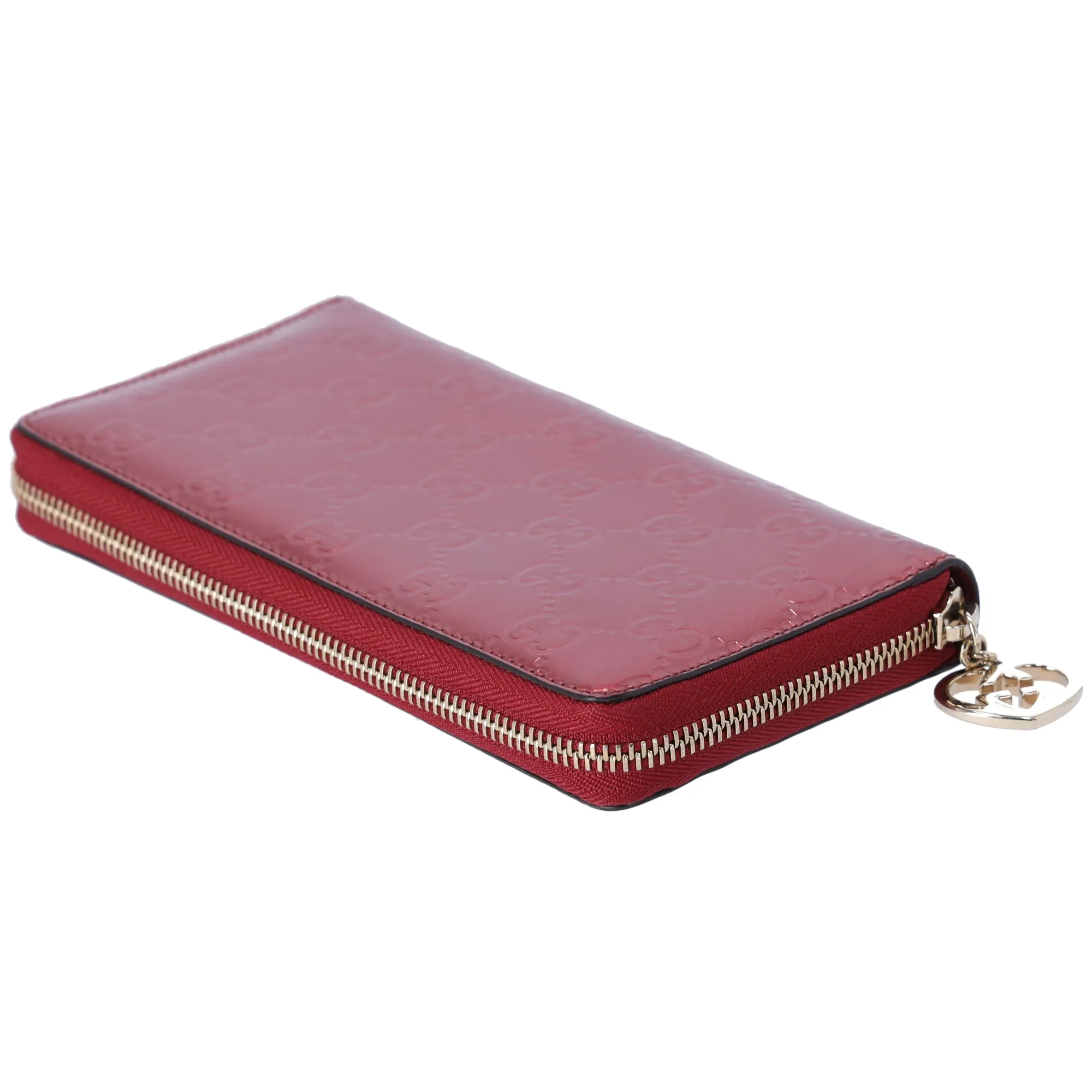 GUCCI Lovely Long Wallet 308005 Pink Patent Leather sold by Gaby's Bags product image thumbnail 4