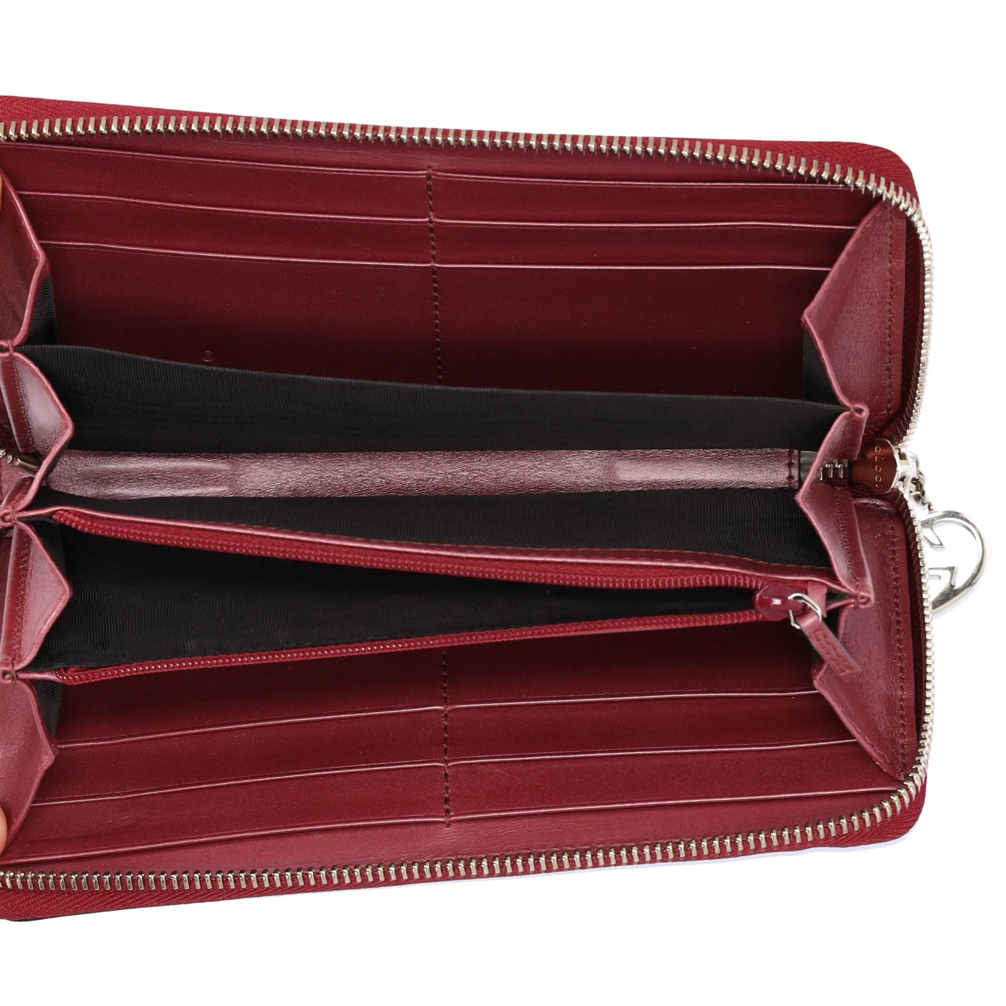 GUCCI Lovely Long Wallet 308005 Pink Patent Leather sold by Gaby's Bags product image thumbnail 5