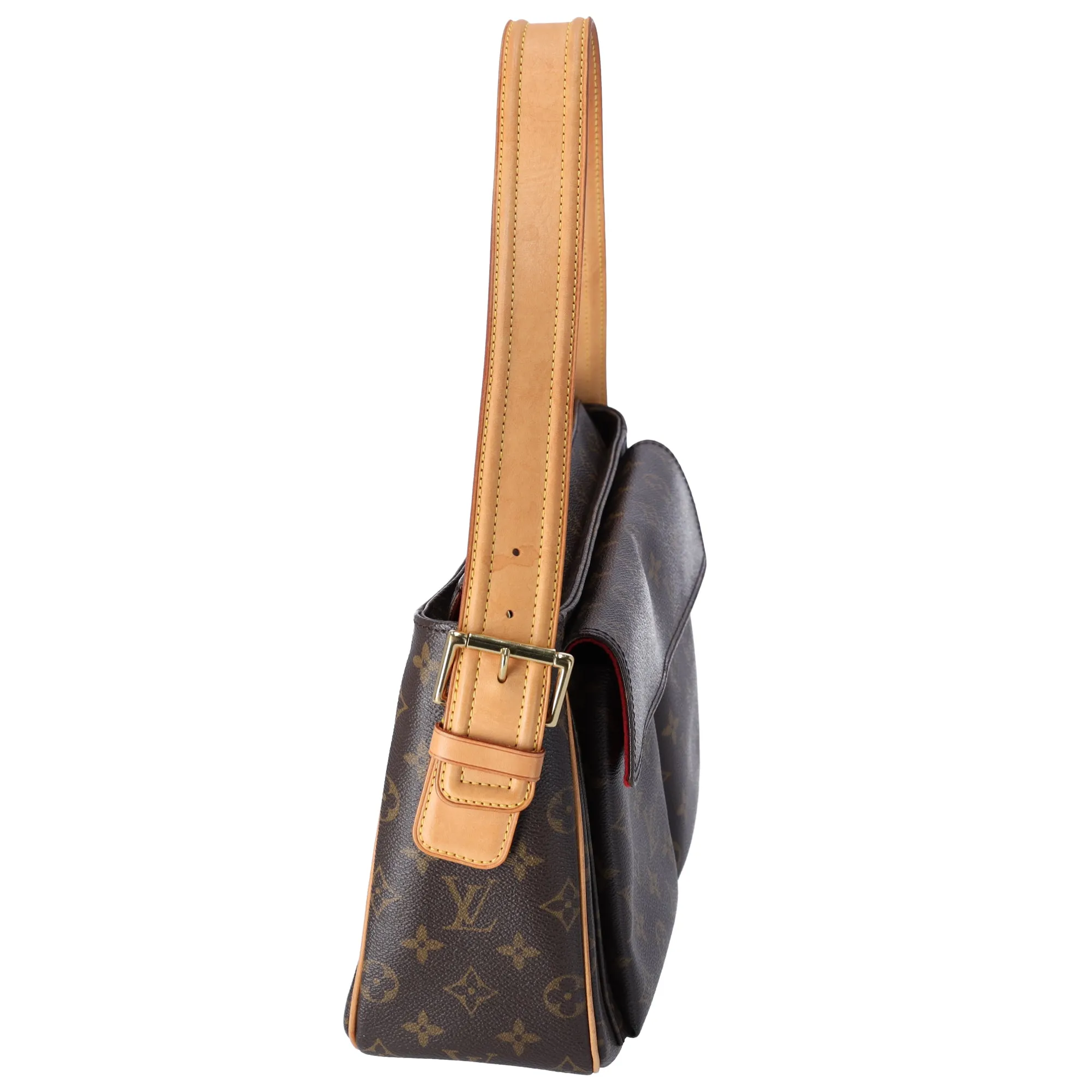 Louis Vuitton Viva Cite GM Monogram Shoulder Bag M51163 Brown Canvas sold by Gaby's Bags product image thumbnail 2