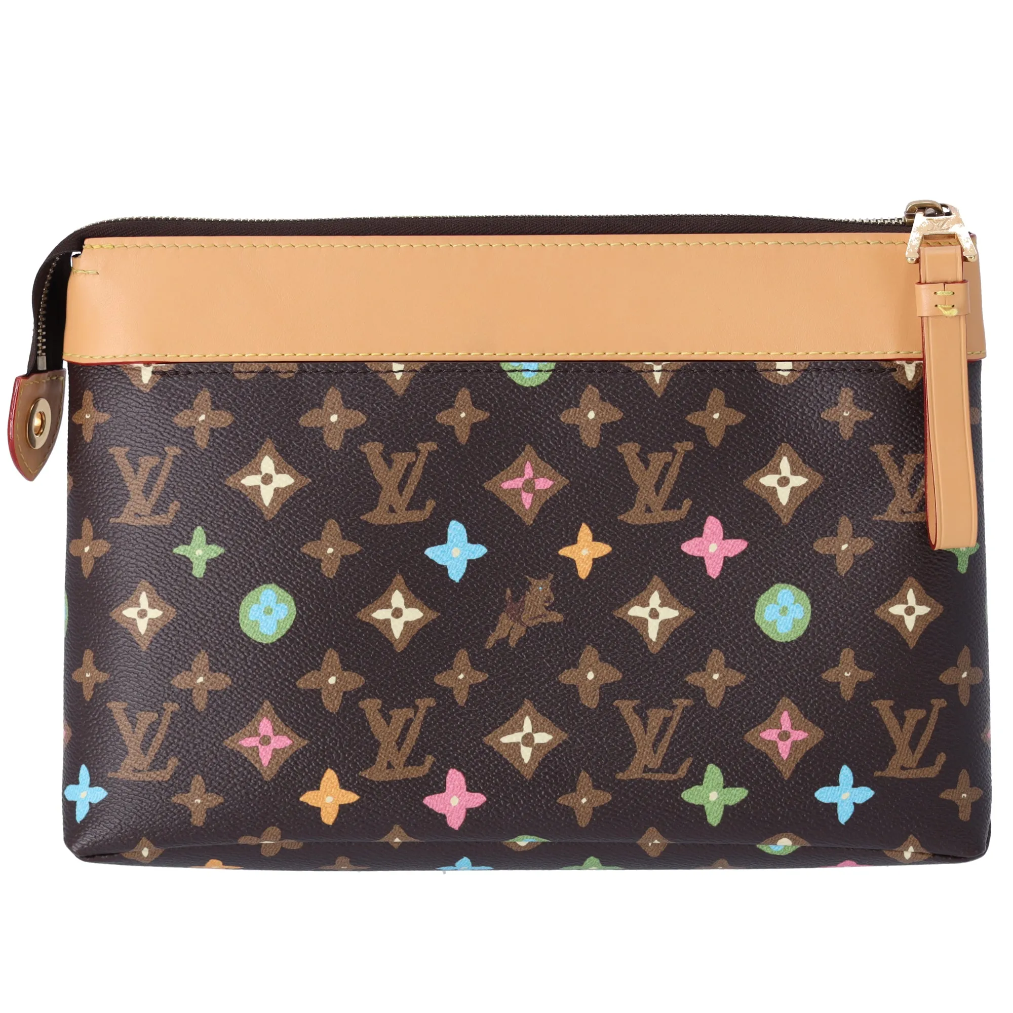 Louis Vuitton x Tyler the Creator Voyage Souple Pochette Clutch Monogram Craggy sold by Gaby's Bags product image thumbnail 4