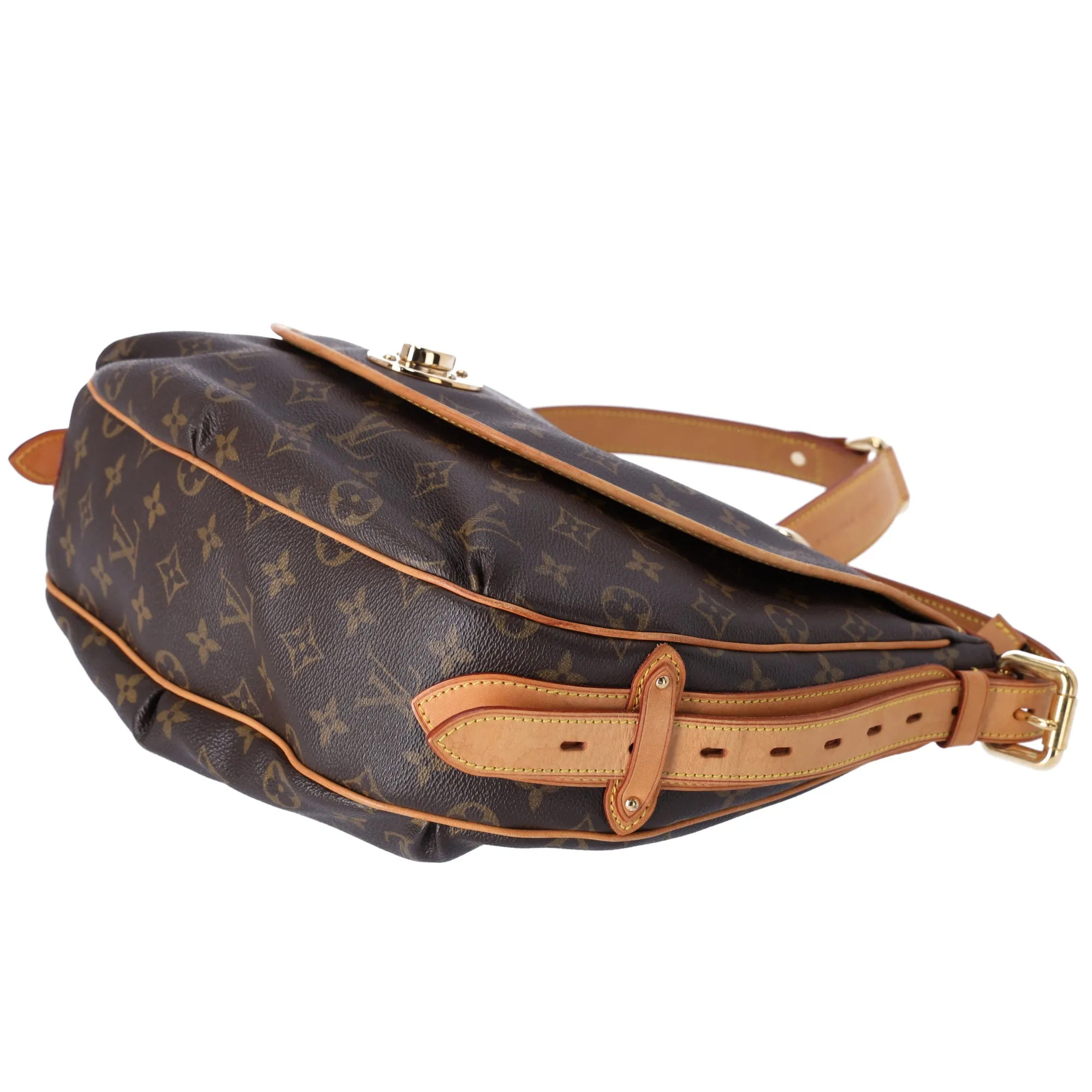 Louis Vuitton Tulum GM Monogram Shoulder Bag M40075 Brown sold by Gaby's Bags product image thumbnail 5