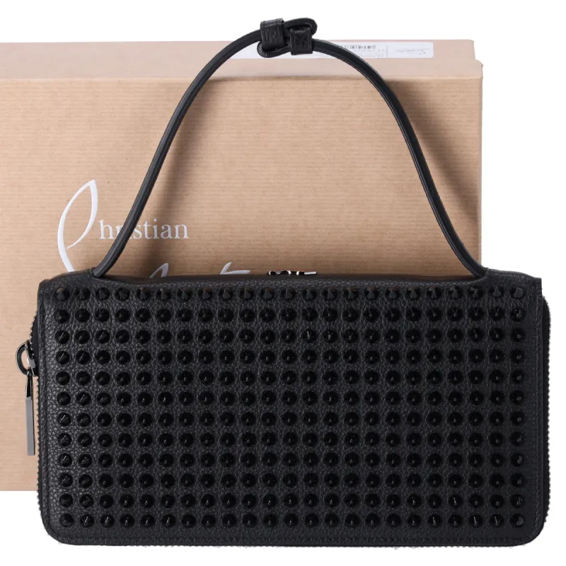 Christian Louboutin Panettone XL Wallet Black Studded made by Christian Louboutin