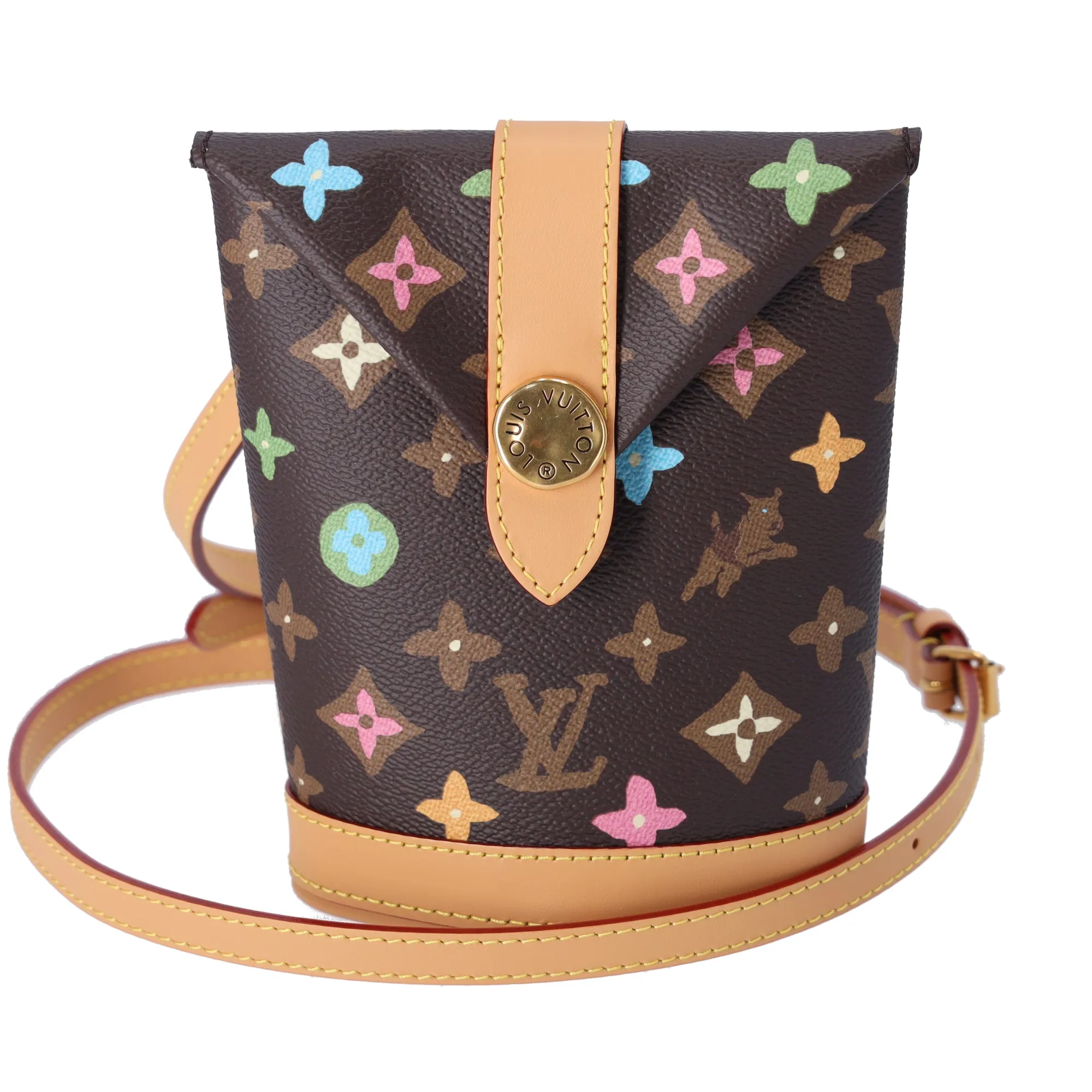 Louis Vuitton x Tyler the Creator Envelope Pouch Monogram Craggy Shoulder Bag sold by Gaby's Bags