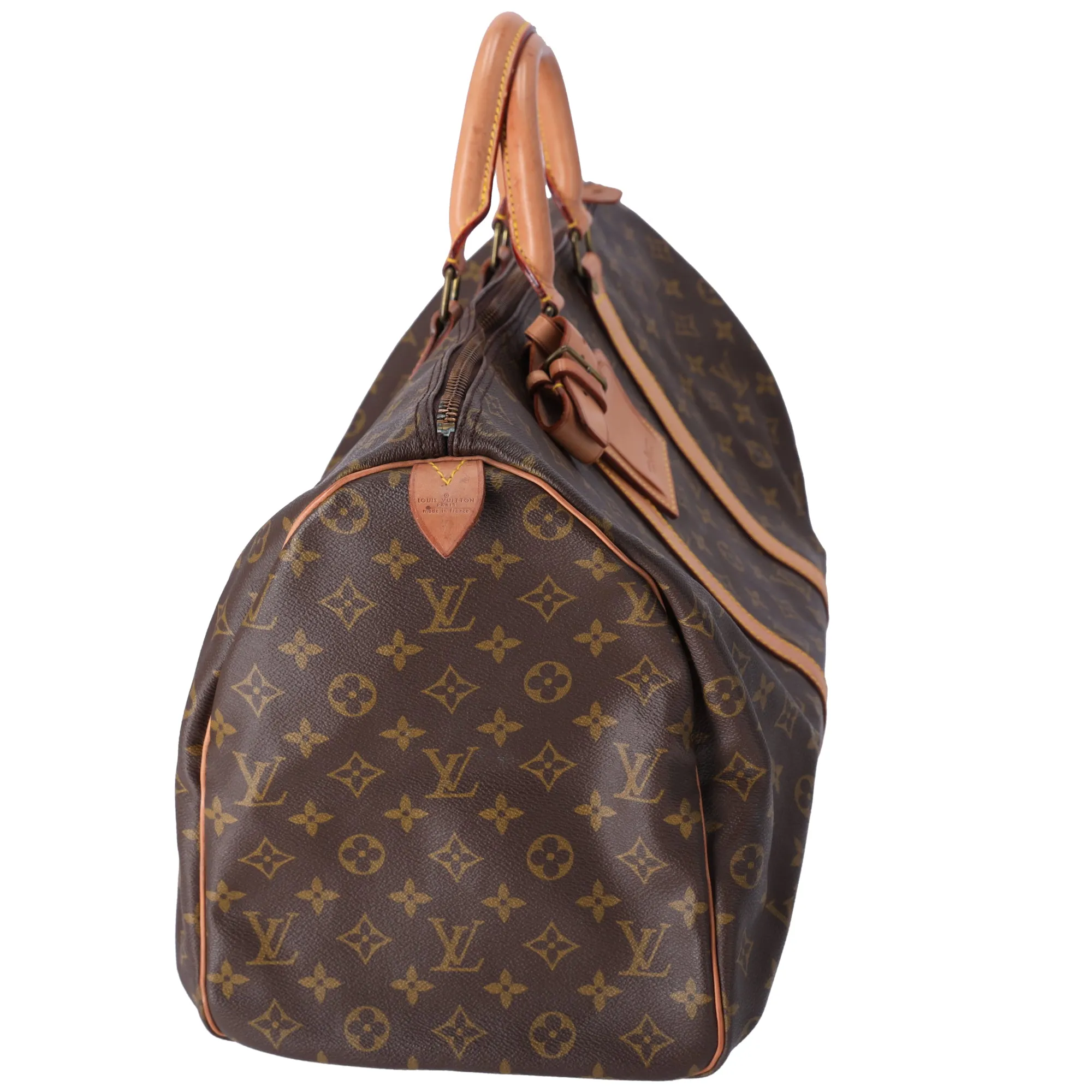 Louis Vuitton Keepall 50 Duffle Bag Monogram Boston Bag M41426 Brown Canvas sold by Gaby's Bags product image thumbnail 2