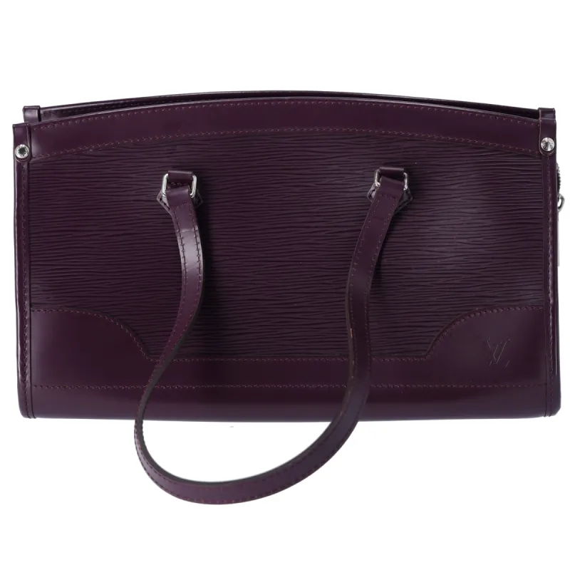Louis Vuitton Madeleine PM Epi Cassis Handbag M5933K LV Logo Engraved made by Louis Vuitton