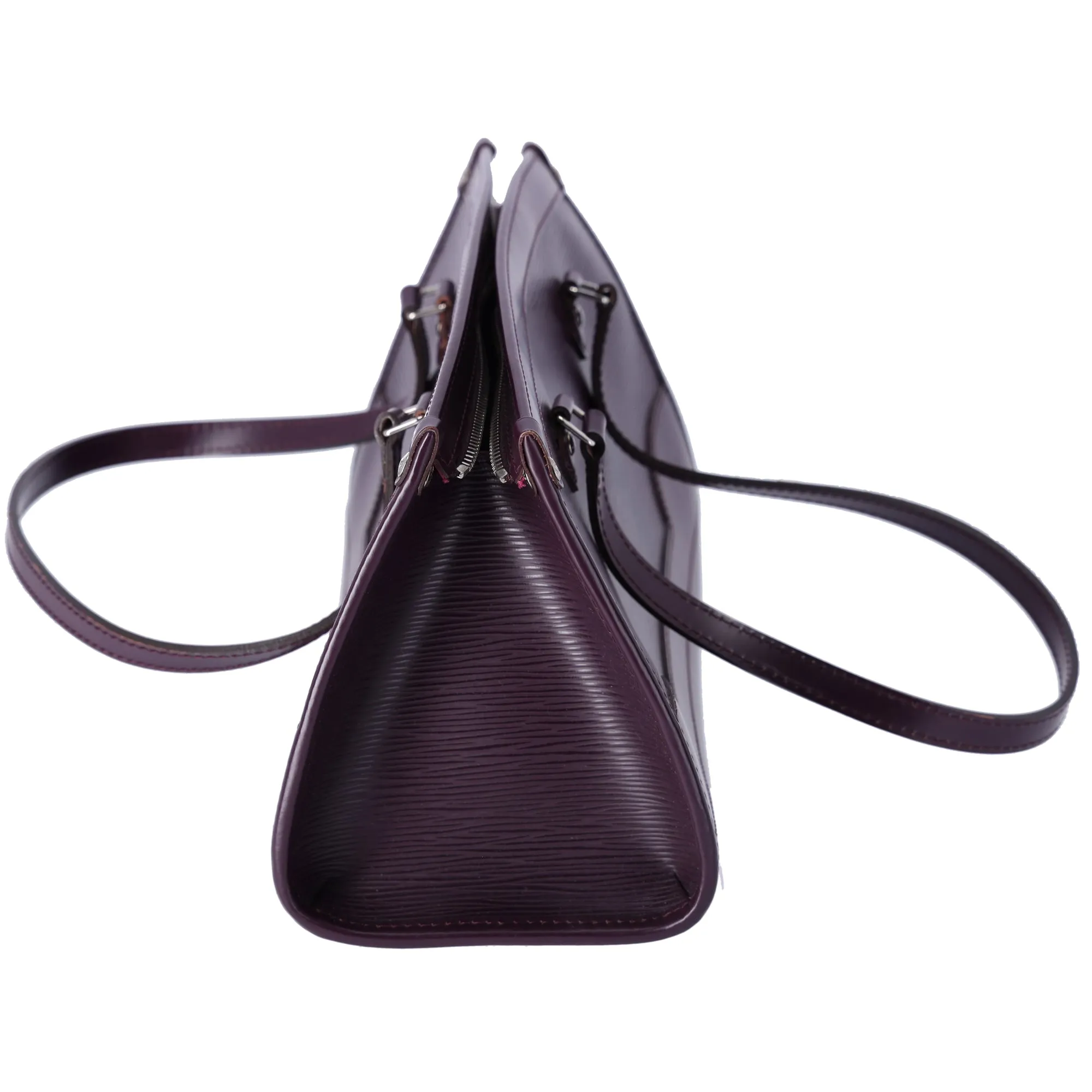Louis Vuitton Madeleine PM Epi Cassis Handbag M5933K LV Logo Engraved sold by Gaby's Bags product image thumbnail 5