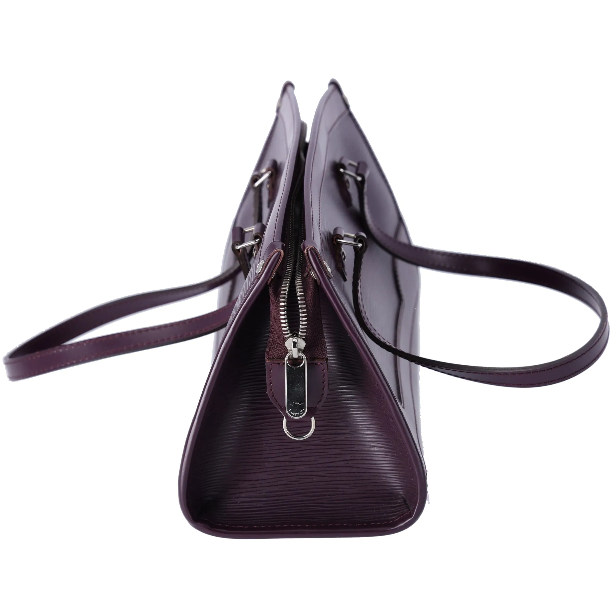 Louis Vuitton Madeleine PM Epi Cassis Handbag M5933K LV Logo Engraved sold by Gaby's Bags product image thumbnail 2