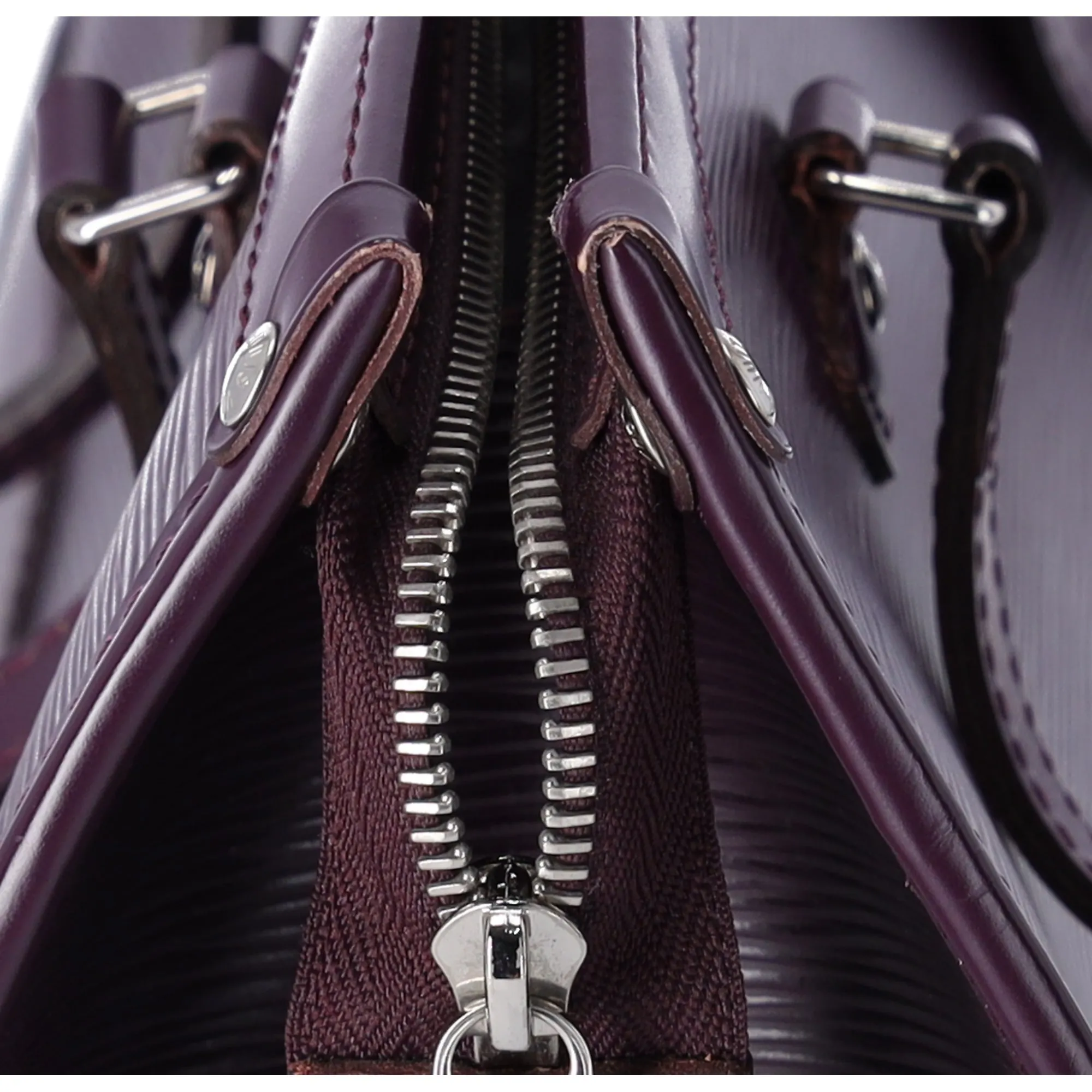 Louis Vuitton Madeleine PM Epi Cassis Handbag M5933K LV Logo Engraved sold by Gaby's Bags product image thumbnail 3