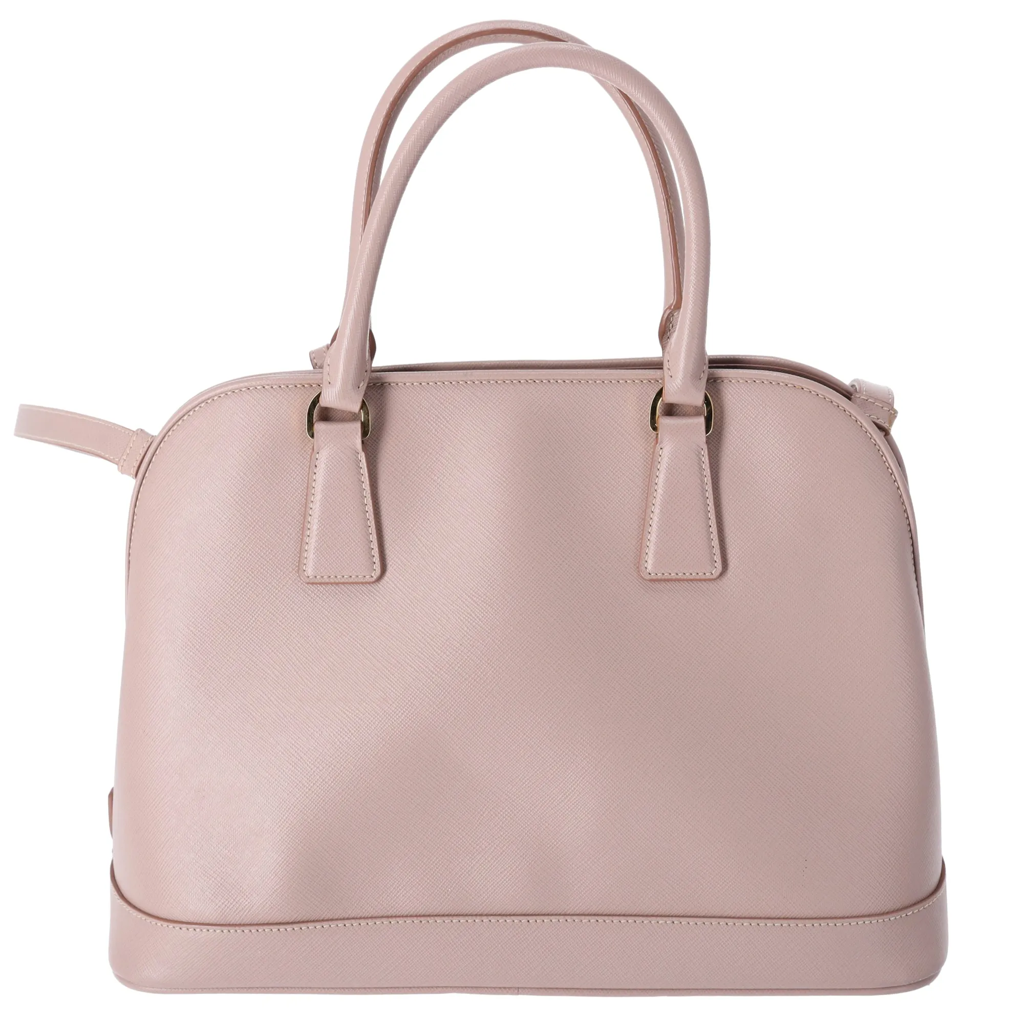 PRADA Saffiano Lux Handbag Shoulder Bag BN2558 Beige Leather sold by Gaby's Bags product image thumbnail 5