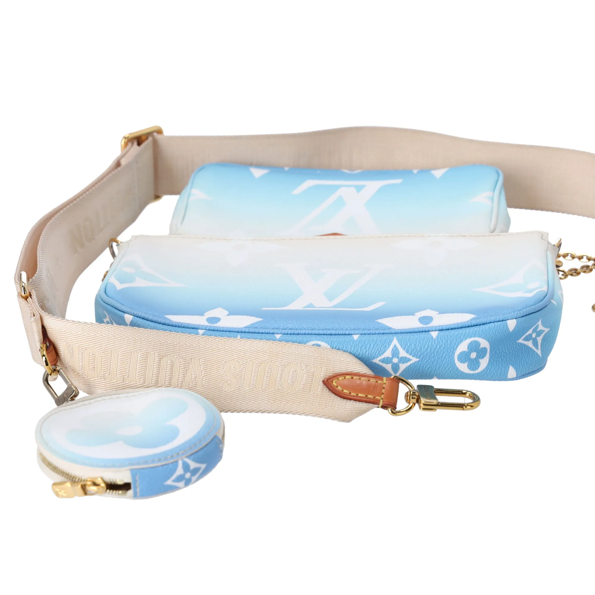 Louis Vuitton By The Pool Multi Pochette Accessories Giant Monogram Blue sold by Gaby's Bags product image thumbnail 5